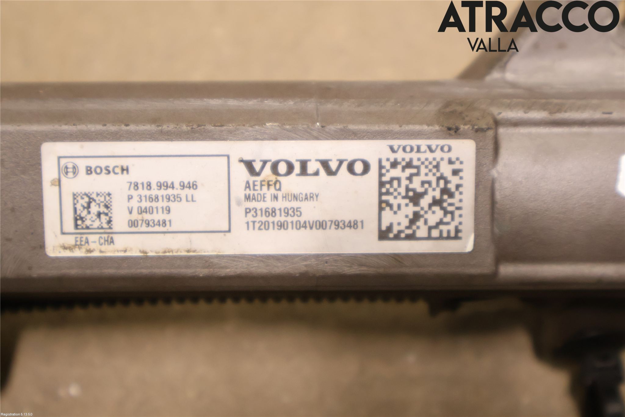 Volvo V90 17->> Styrväxel/Snäcka Elektrisk