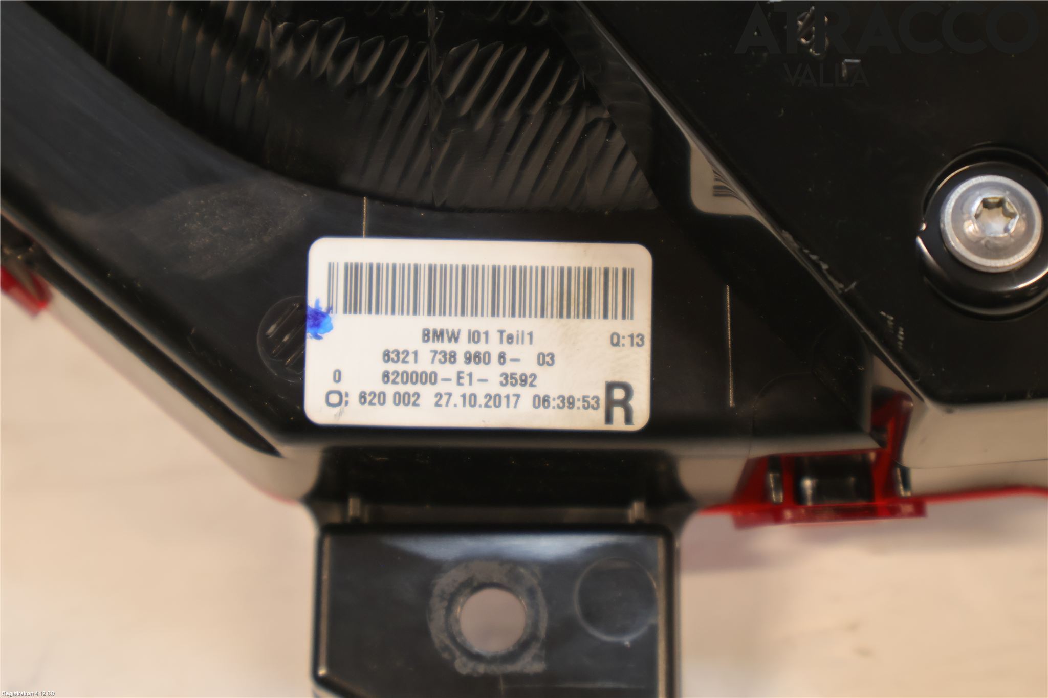 BMW i3 I01 13-22 Baklykt Høyre