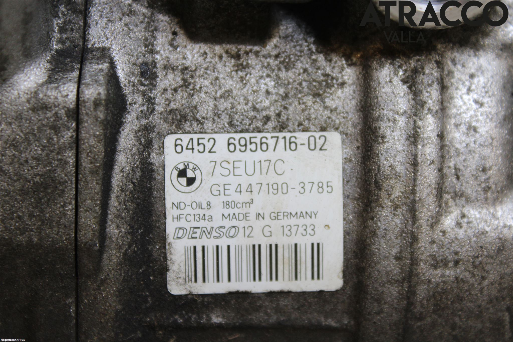 BMW 3 E90/91 SED/TOU 05-12 Varme Ac Kompressor