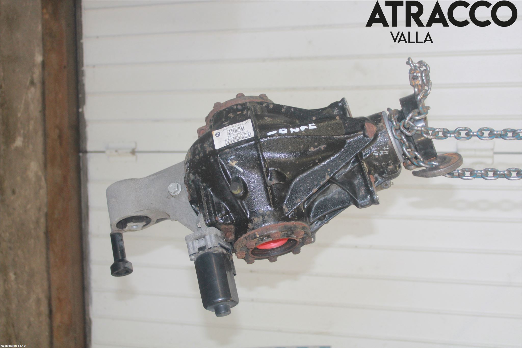 BMW 5 F10/F11/F18 09-17 Bakaksel Kardang Bak -Diff
