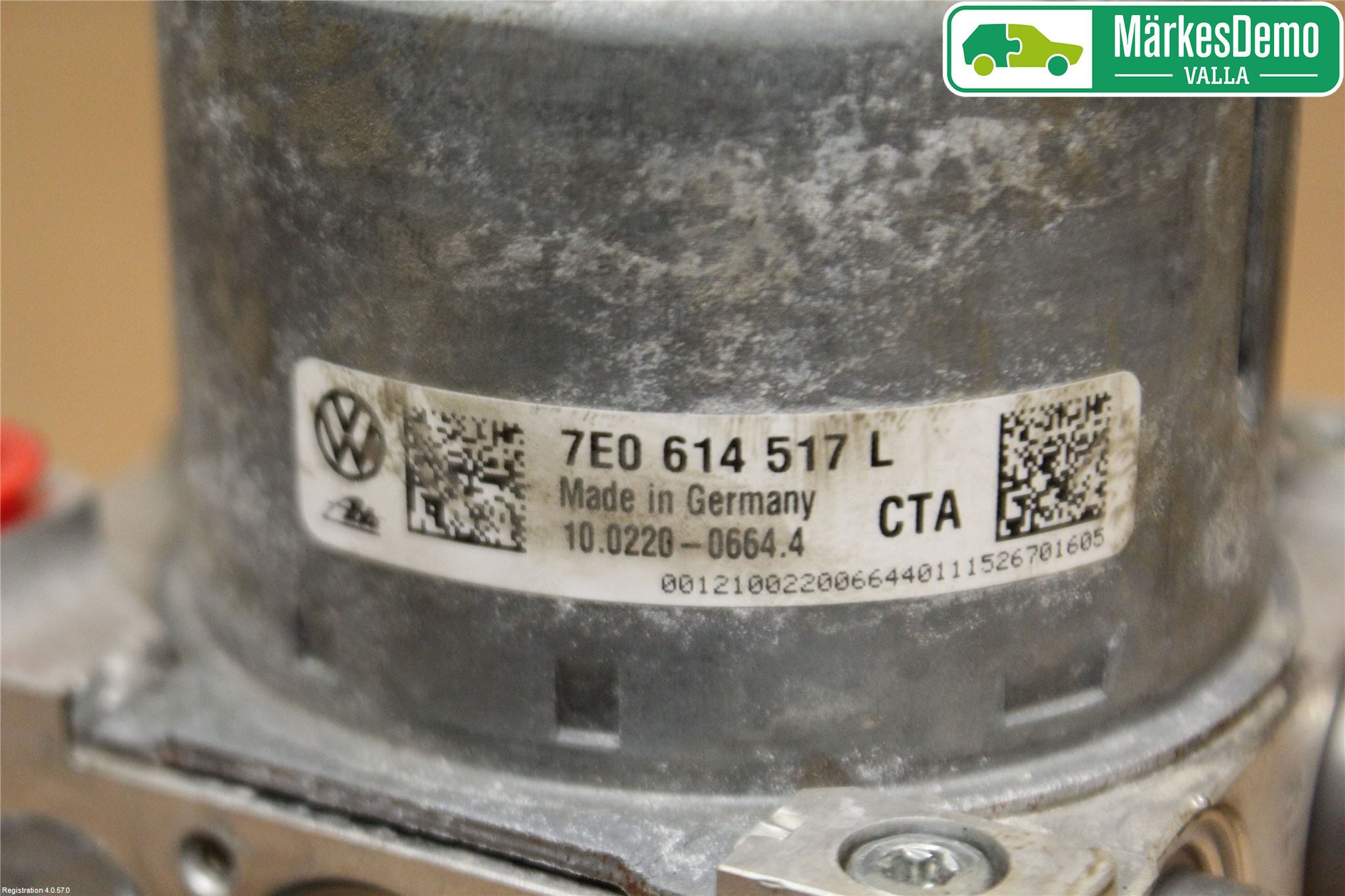 Volkswagen VW CADDY 16-20 Abs Hydraulikkaggregat