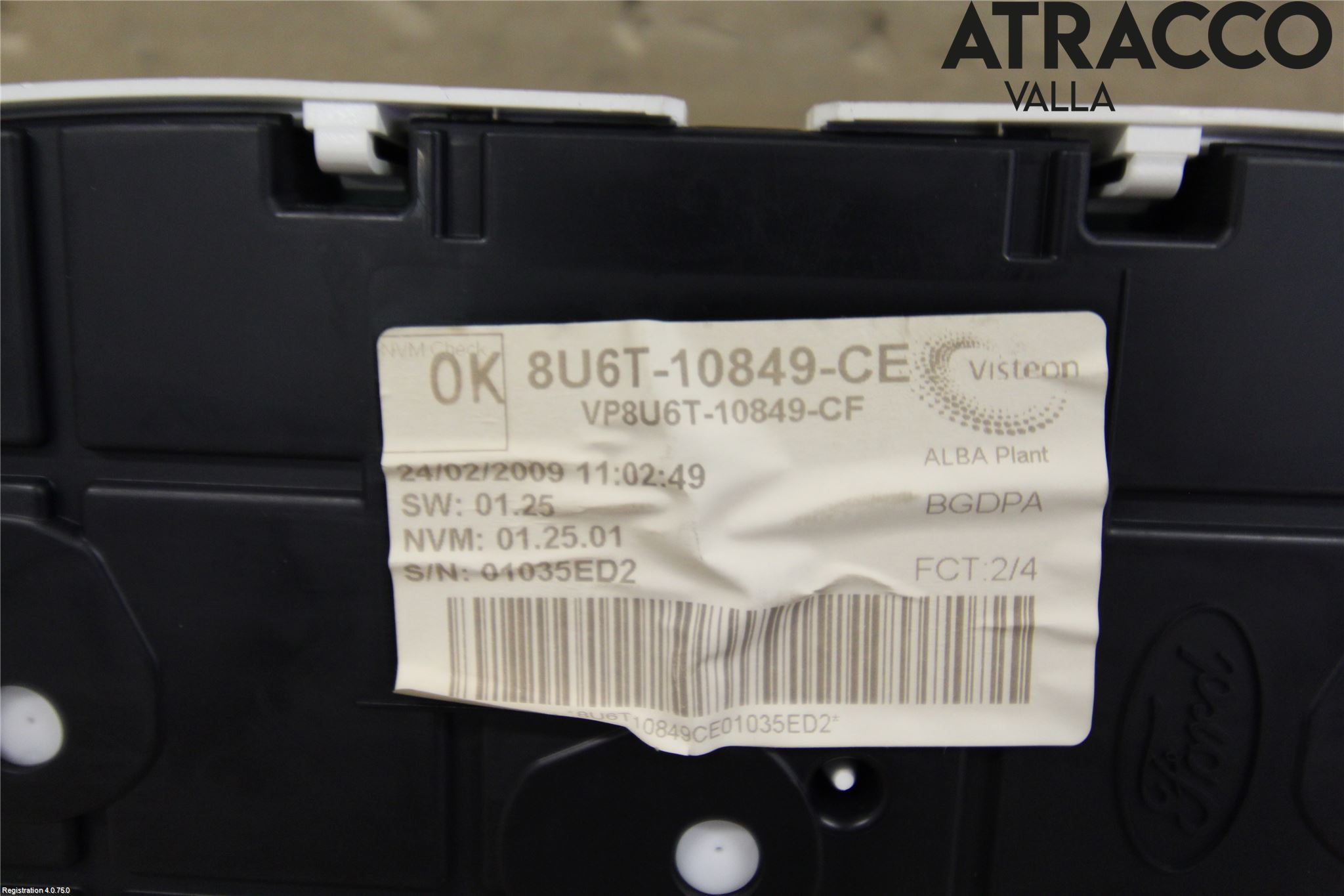 Ford FIESTA 09-12 Instr Kombinert