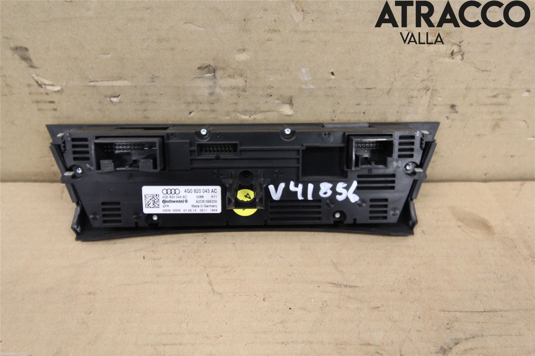 Audi A6/S6 4G 11-18 Varme Ac Betjening-Display