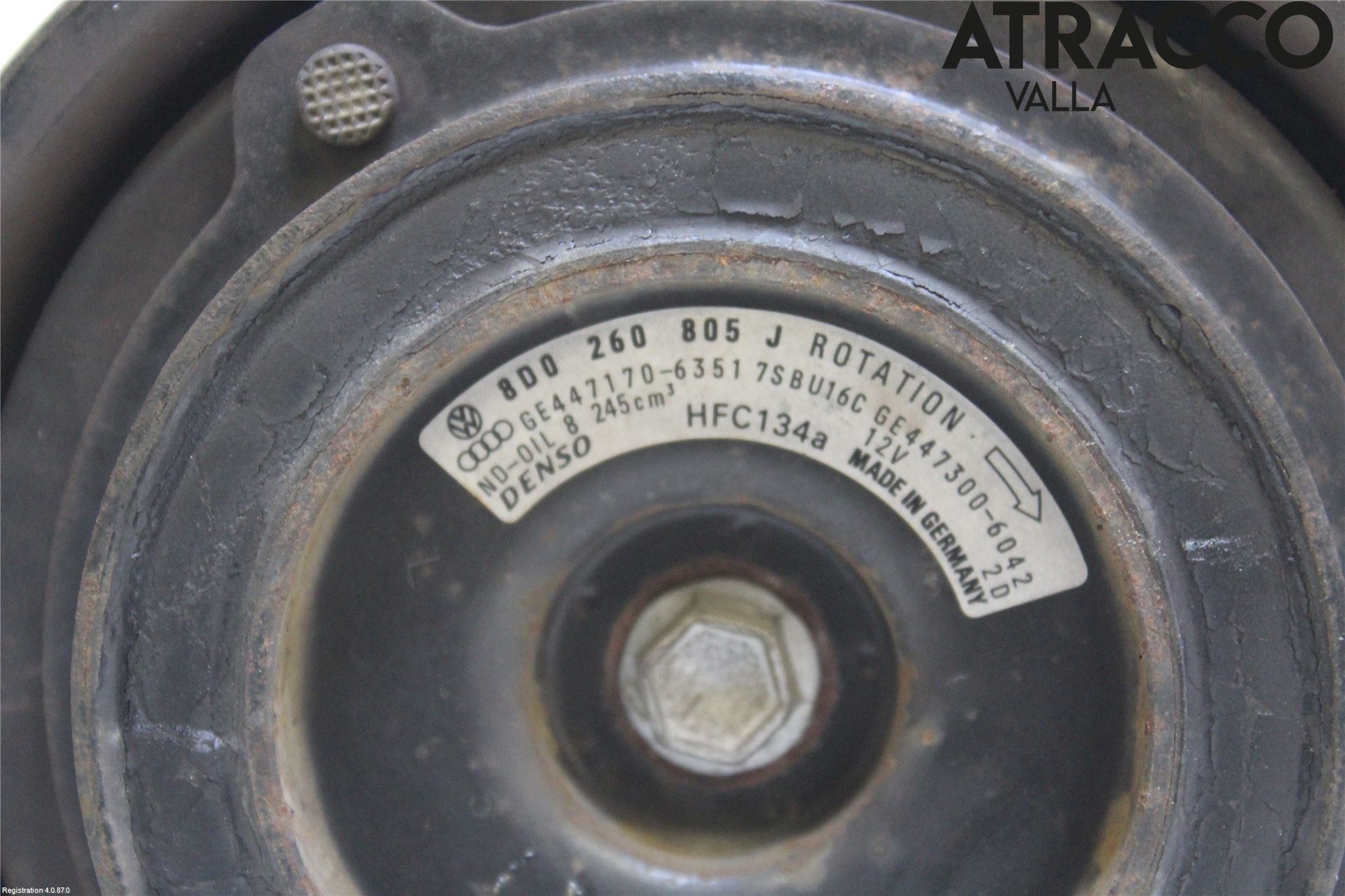 Volkswagen VW PASSAT 01-05 Varme Ac Kompressor