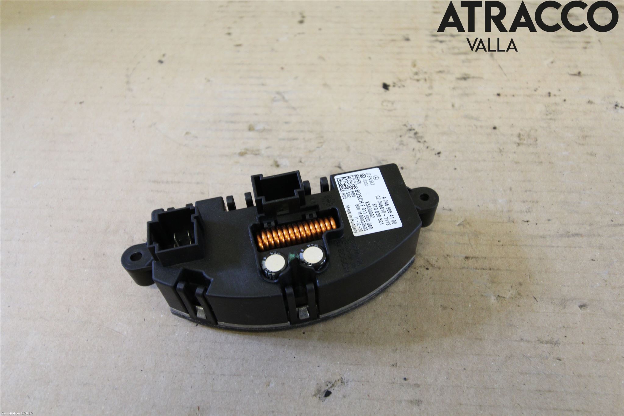 Mercedes-Benz MB B-KLASS (W246/W242) 12-19 Varmeapparat Viftemotstand