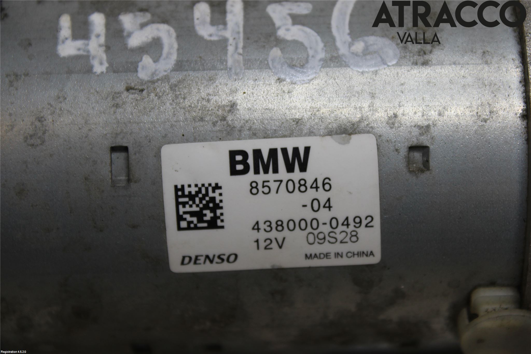 BMW 3 F30/F31/F80 12-19 Startmotor Diesel
