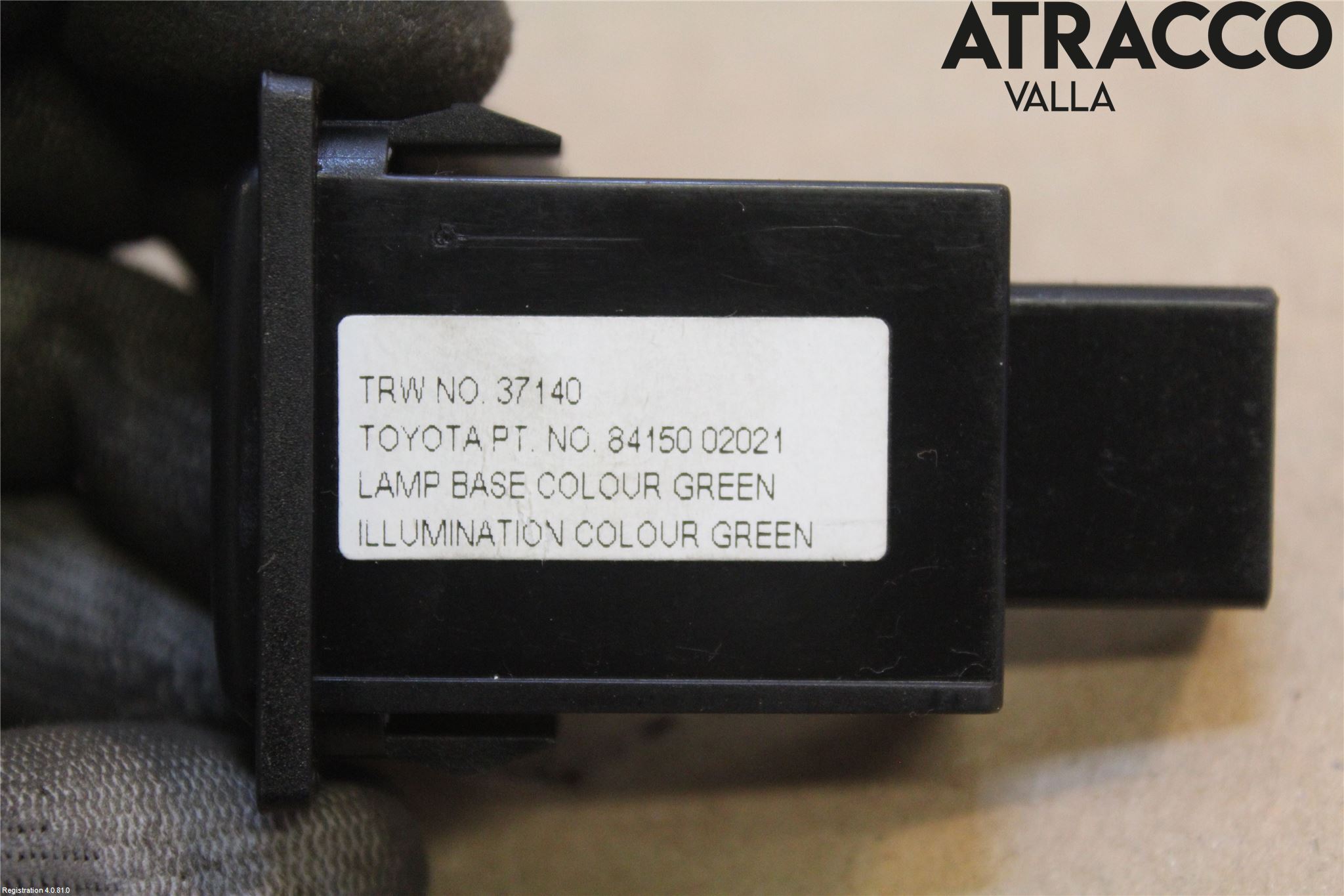 Toyota COROLLA VERSO 04-07 Bryter Lyktevisker