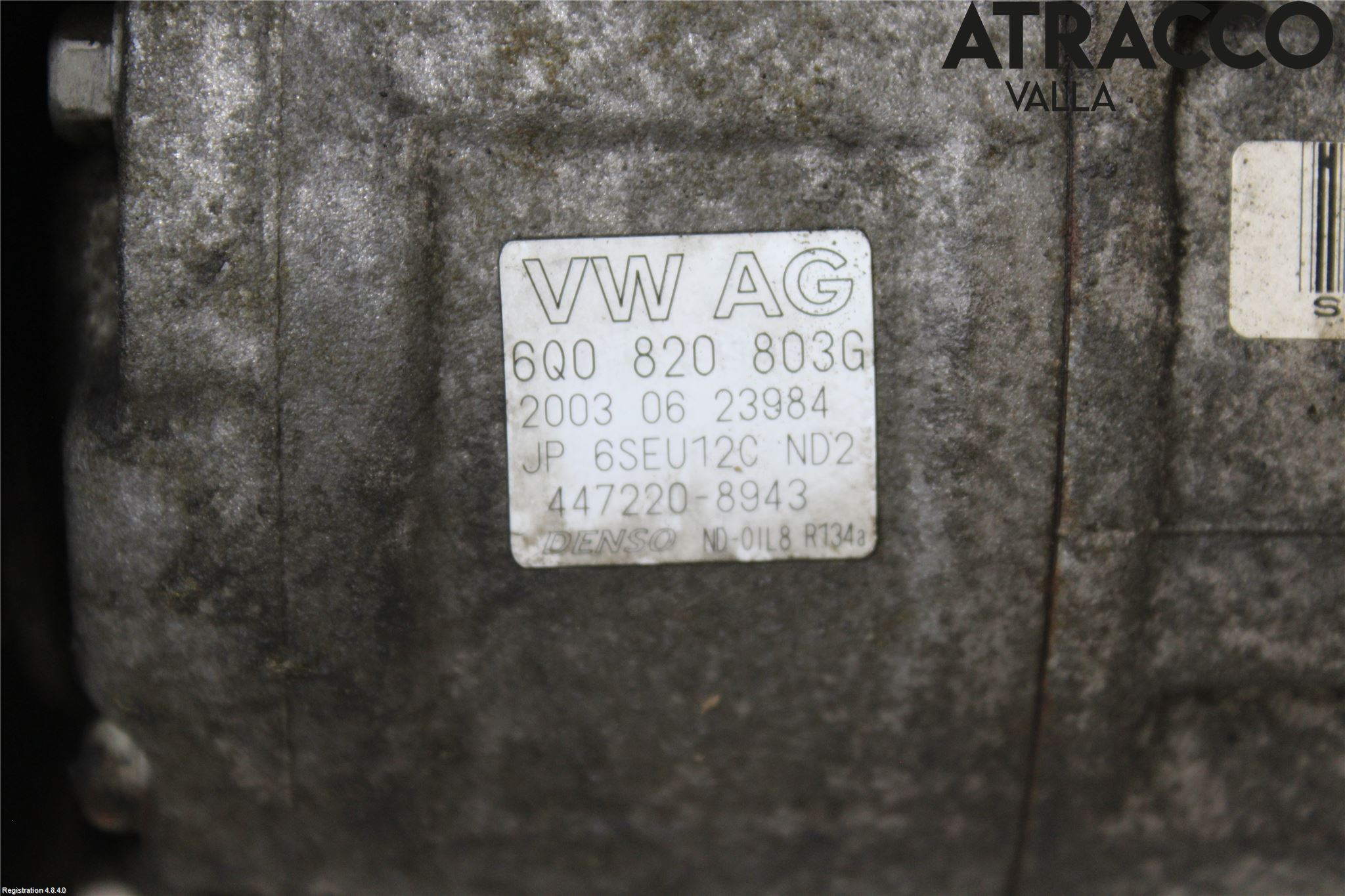 Skoda FABIA 99-07 Varme Ac Kompressor