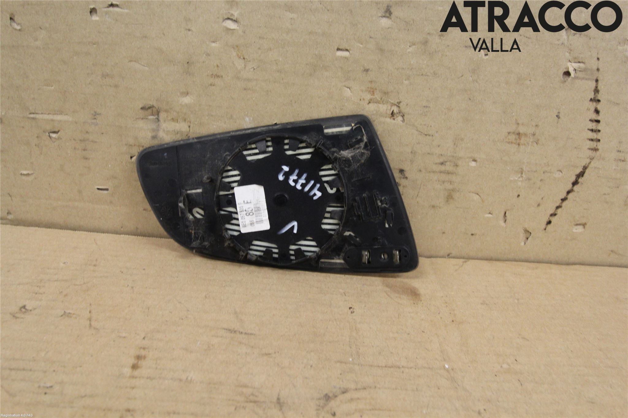 Audi A4/S4 05-07 Speil Glass V