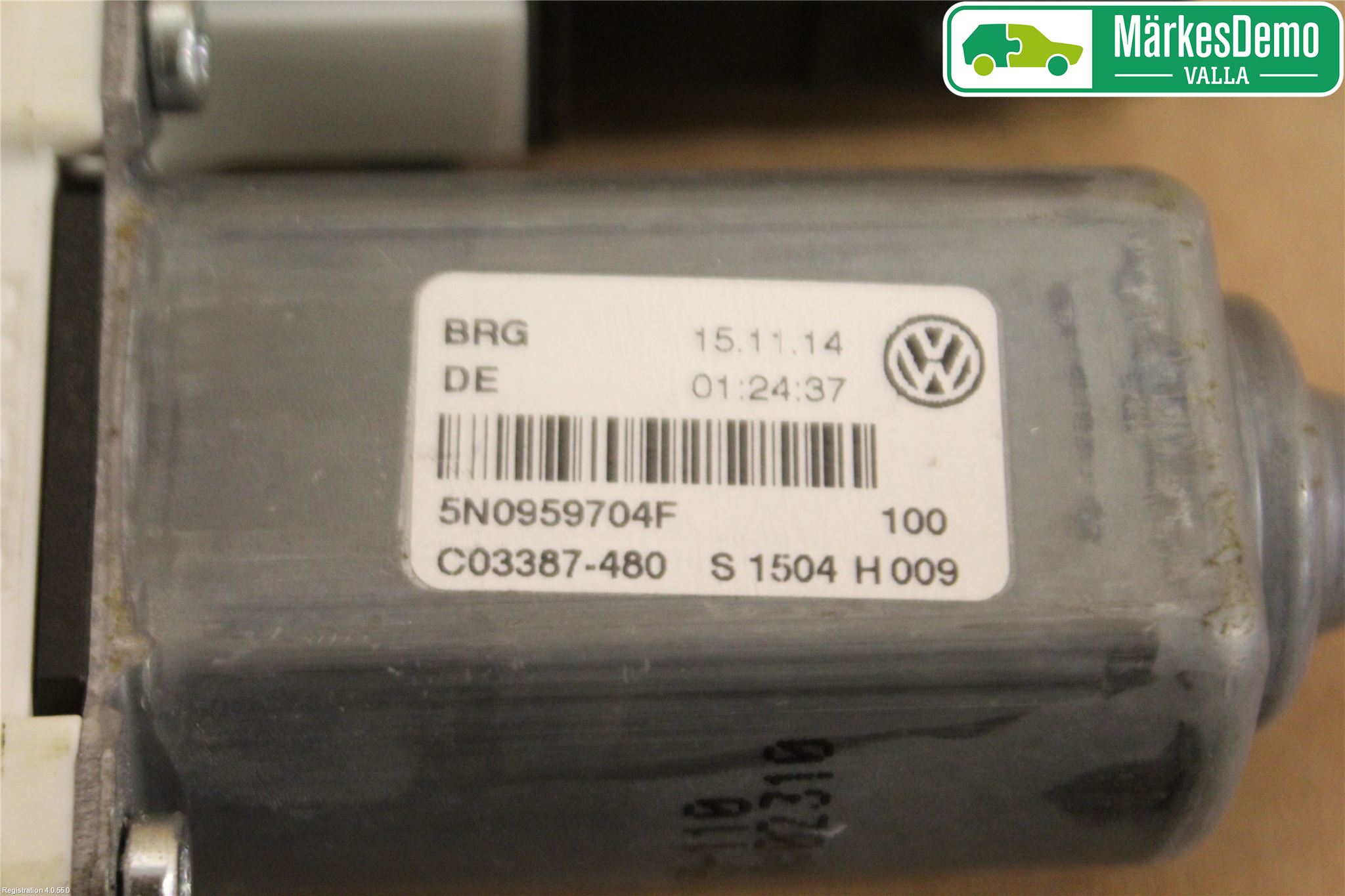 Volkswagen VW TIGUAN 07-16 Vindusheismotor