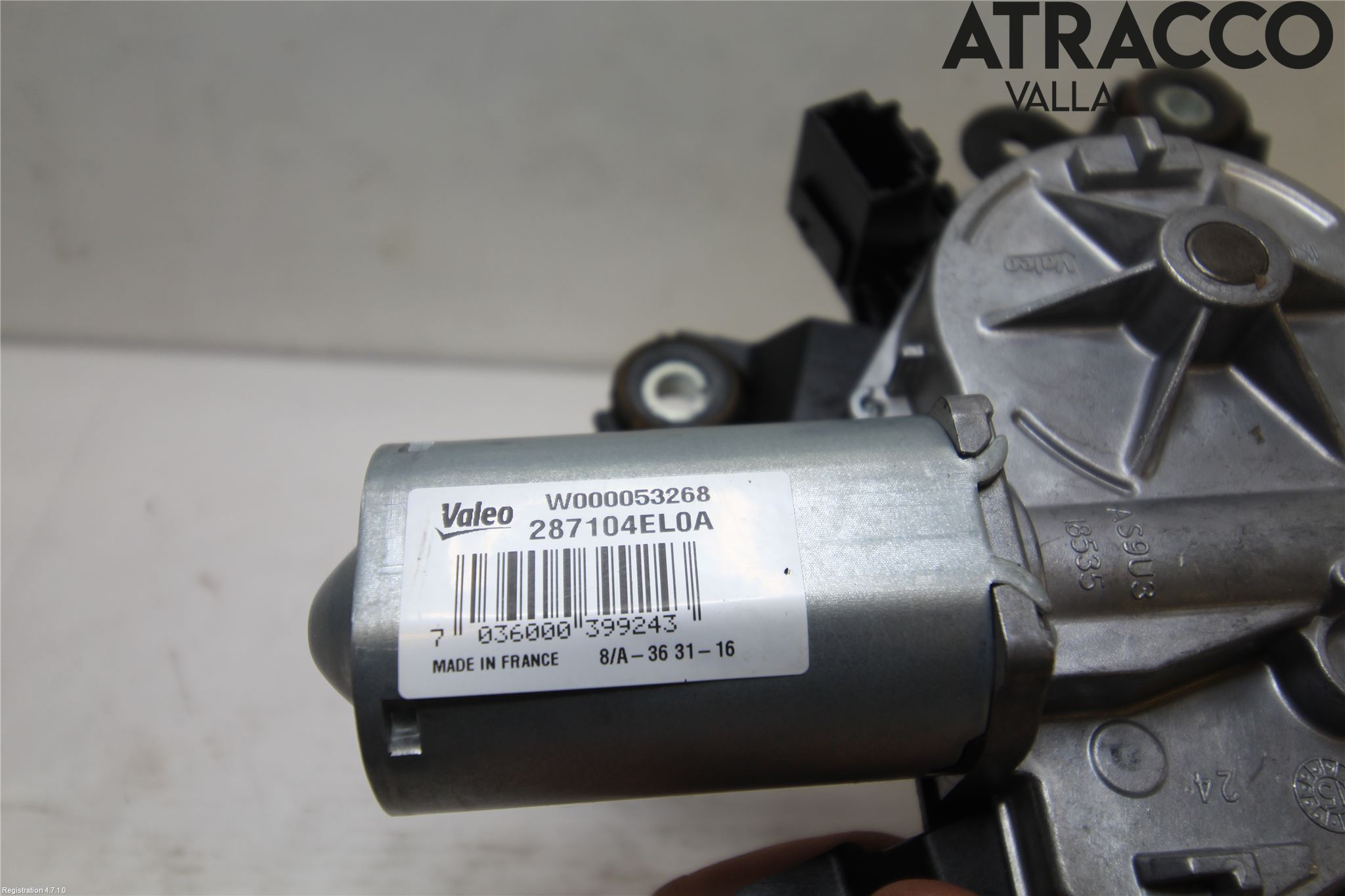 Nissan QASHQAI 14-17 Viskermotor Bakluke