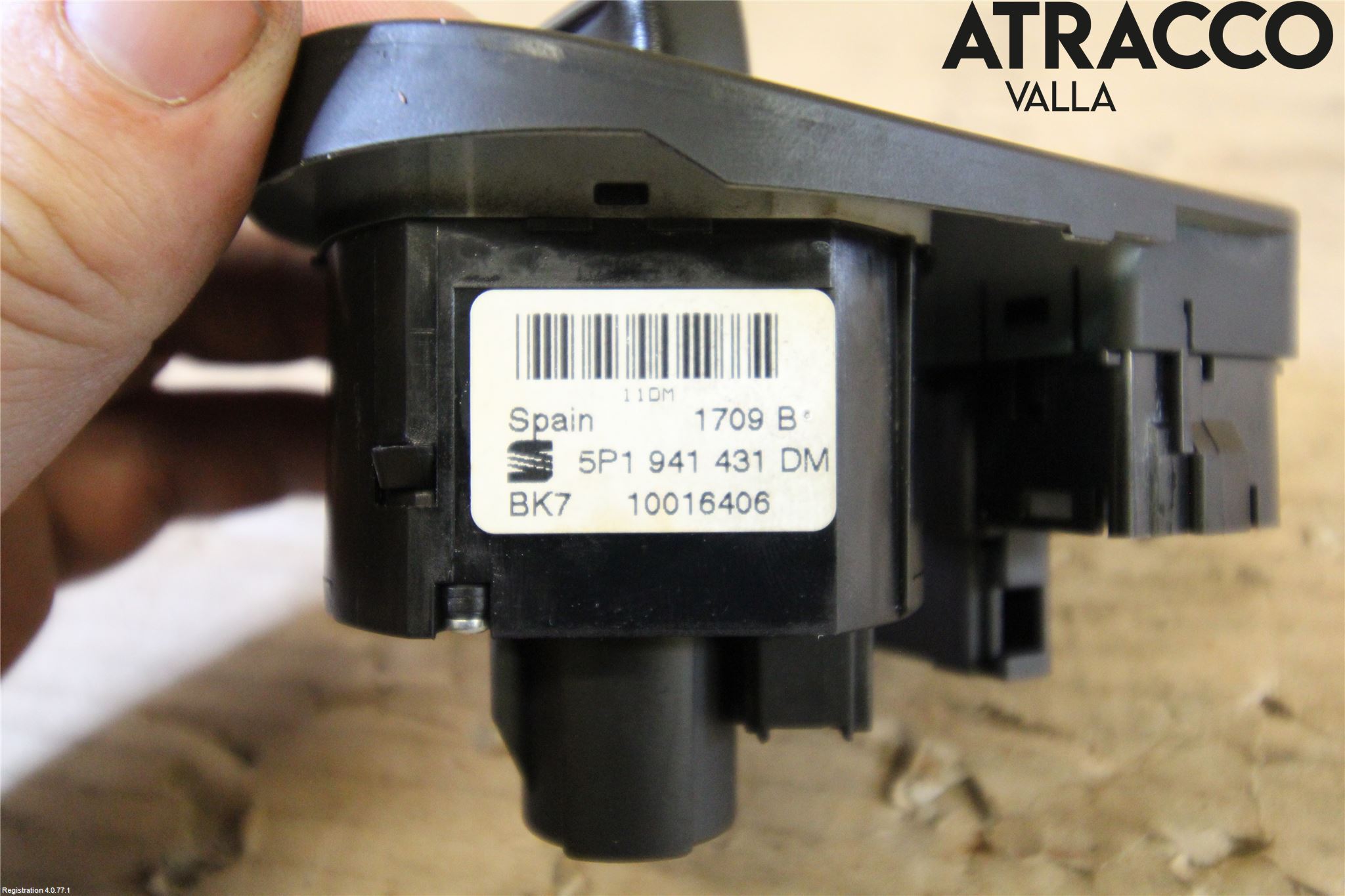 Seat ALTEA Bryter Hovedlys