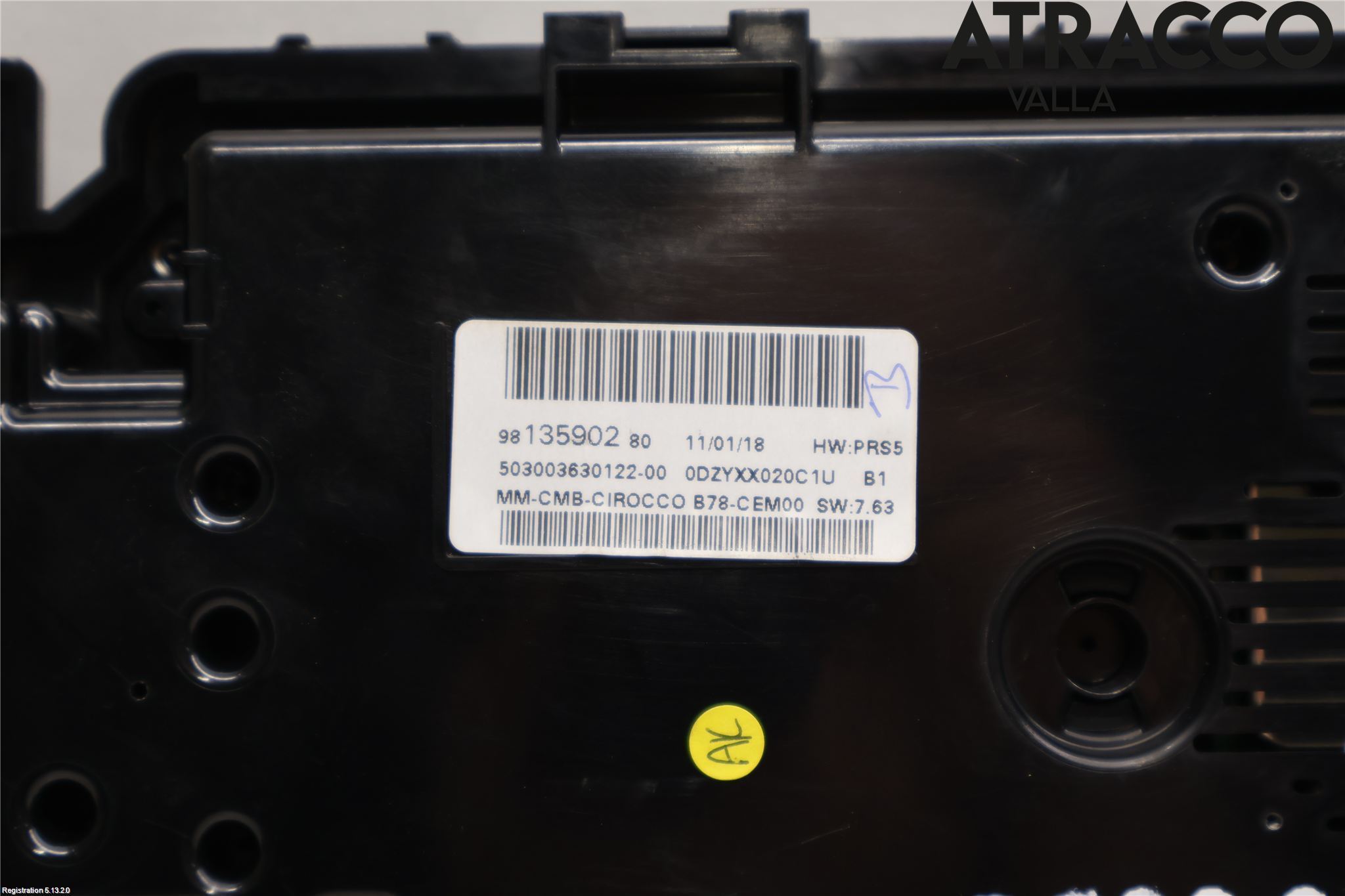Citroen C4 GRAND PICASSO 14-18 Instr Kombinert
