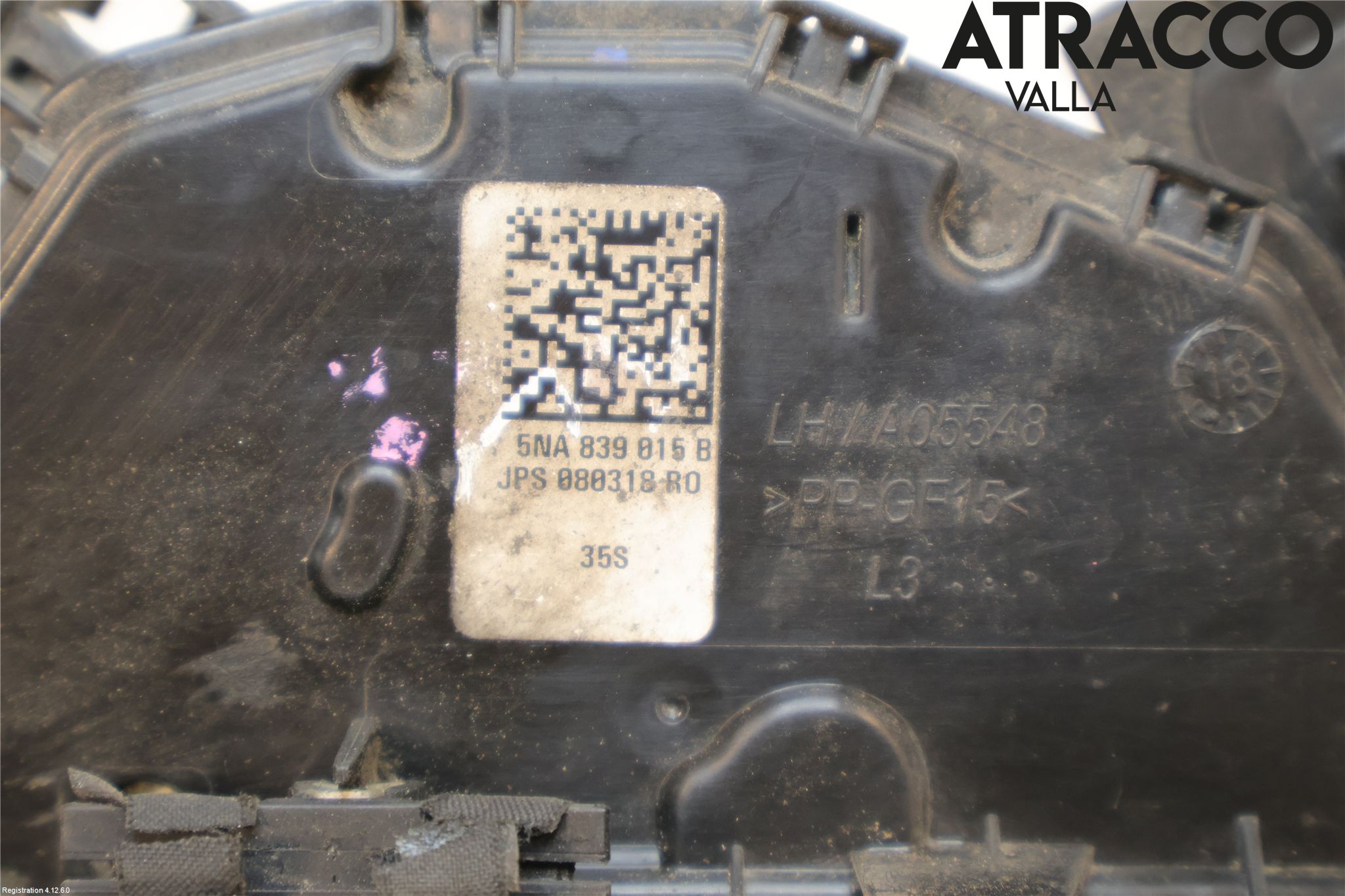 Volkswagen VW PASSAT 15-19 Dørlås - Låsekasse