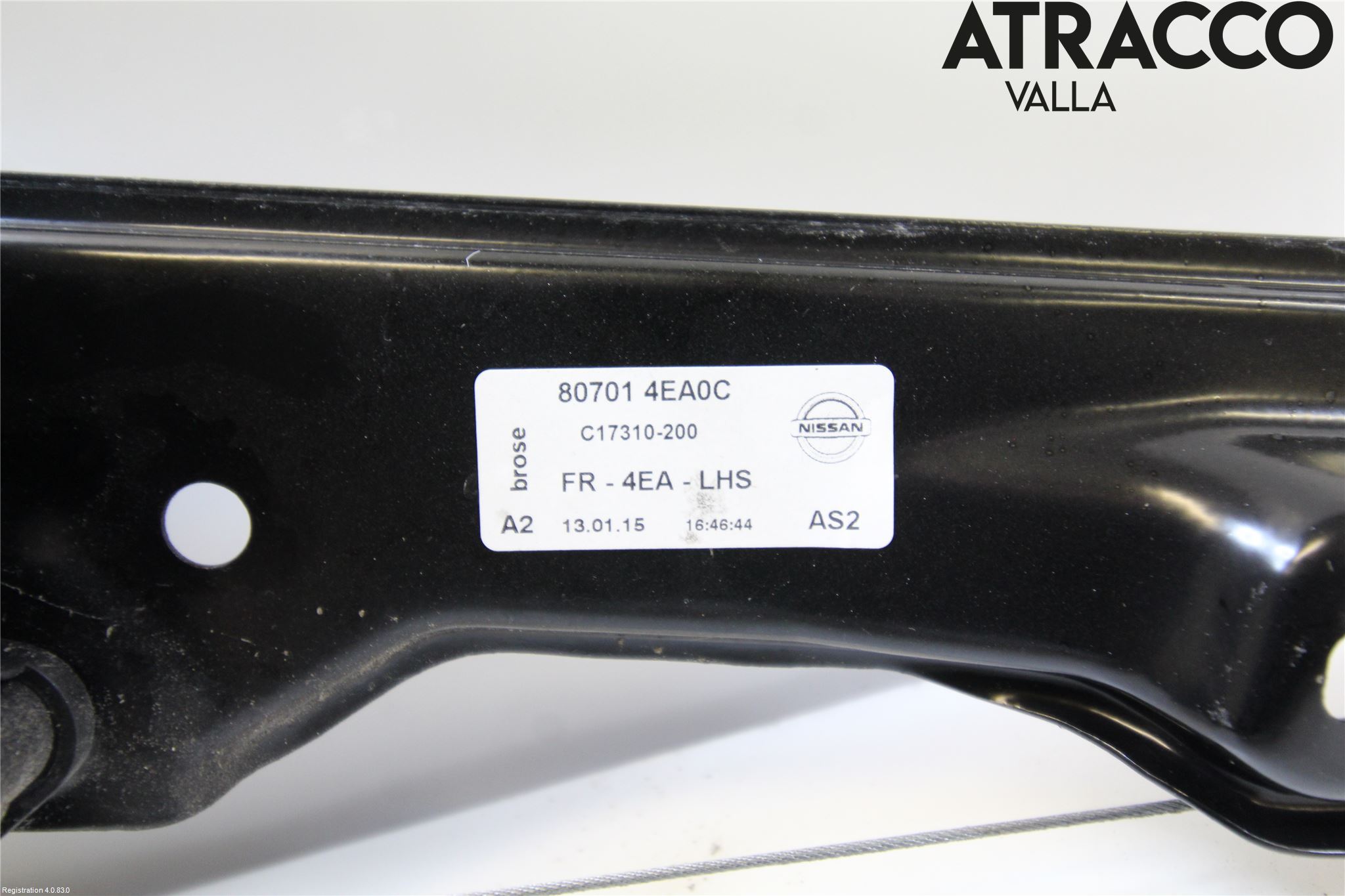 Nissan QASHQAI 14-17 Vindusheis El Komp