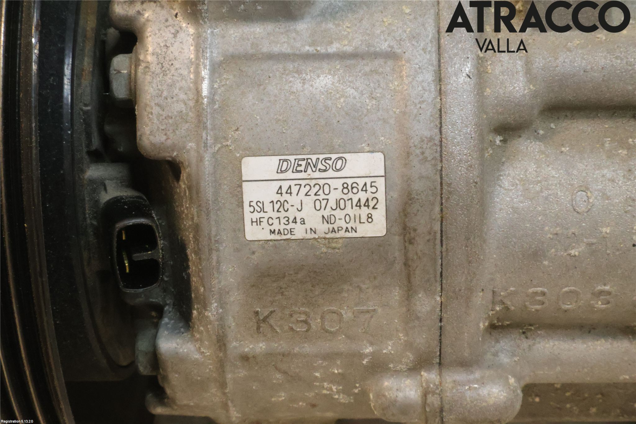 Fiat BRAVO 07-11 Varme Ac Kompressor