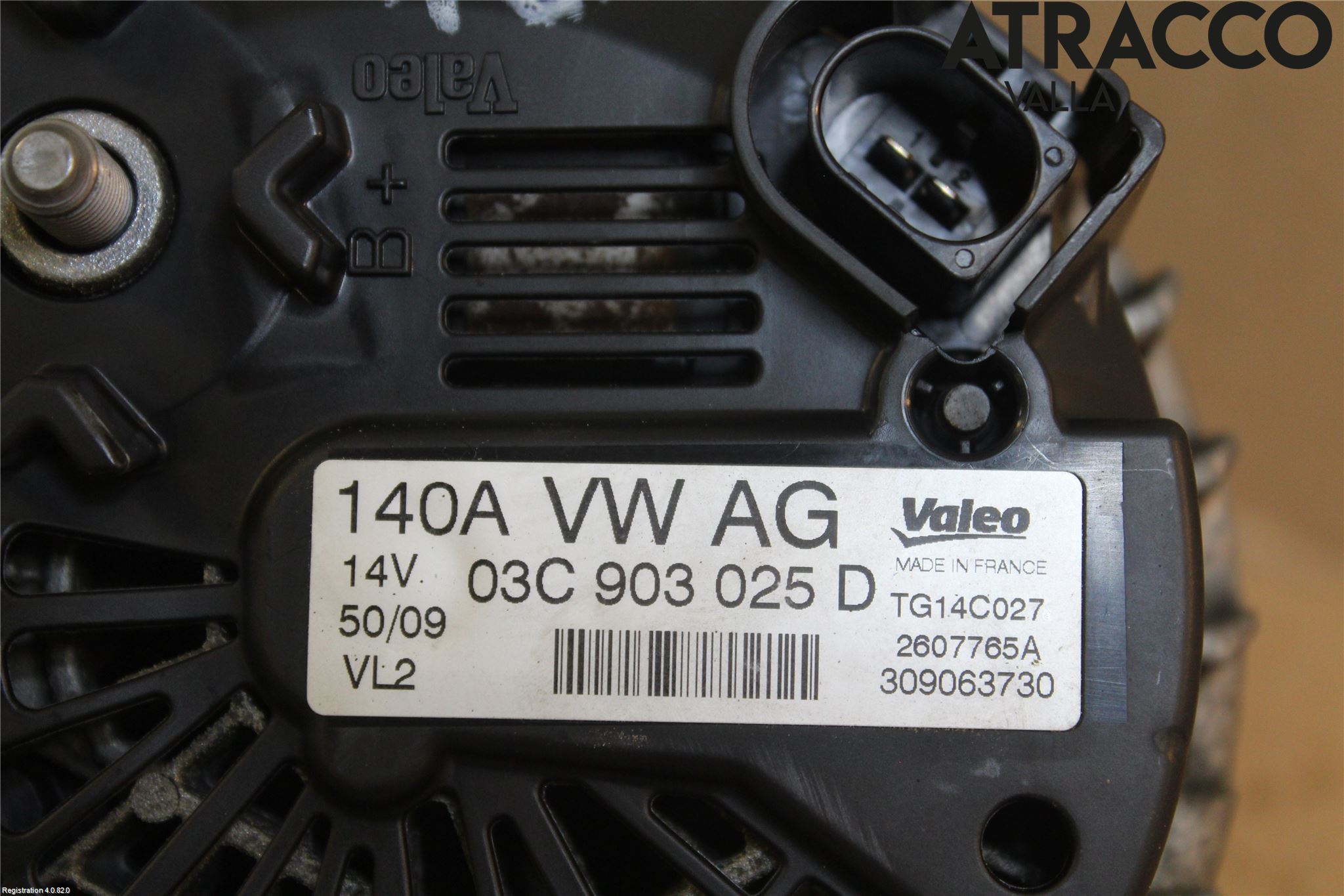 Volkswagen VW GOLF VI 09-13 Dynamo