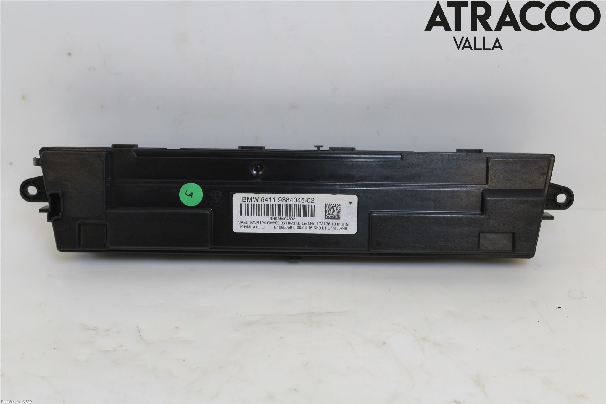 BMW 1 F20/F21 11-19 Varme Ac Betjening-Display
