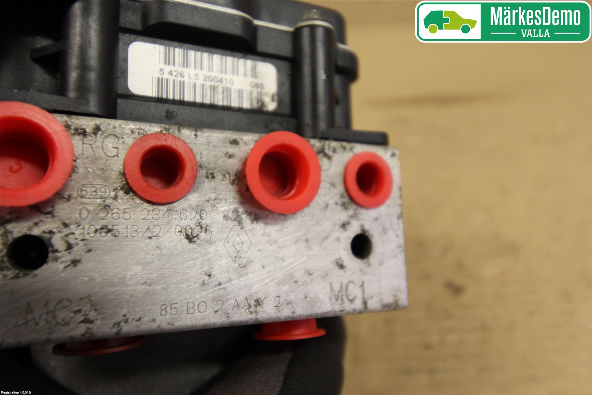Renault CLIO III  09-12 Abs Hydraulikkaggregat