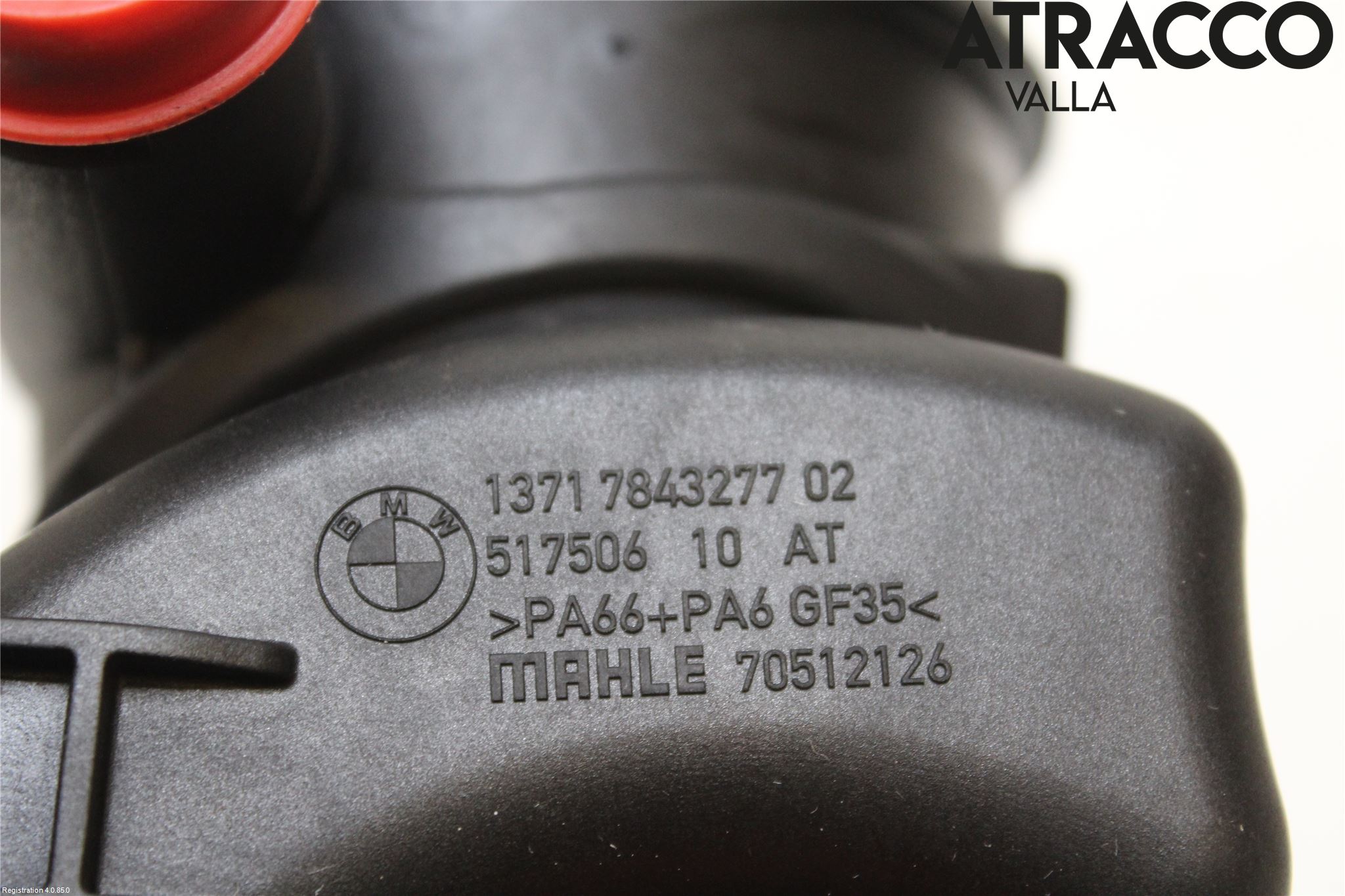 BMW 5 F10/F11/F18 09-17 Inns Gummibelg - Slange