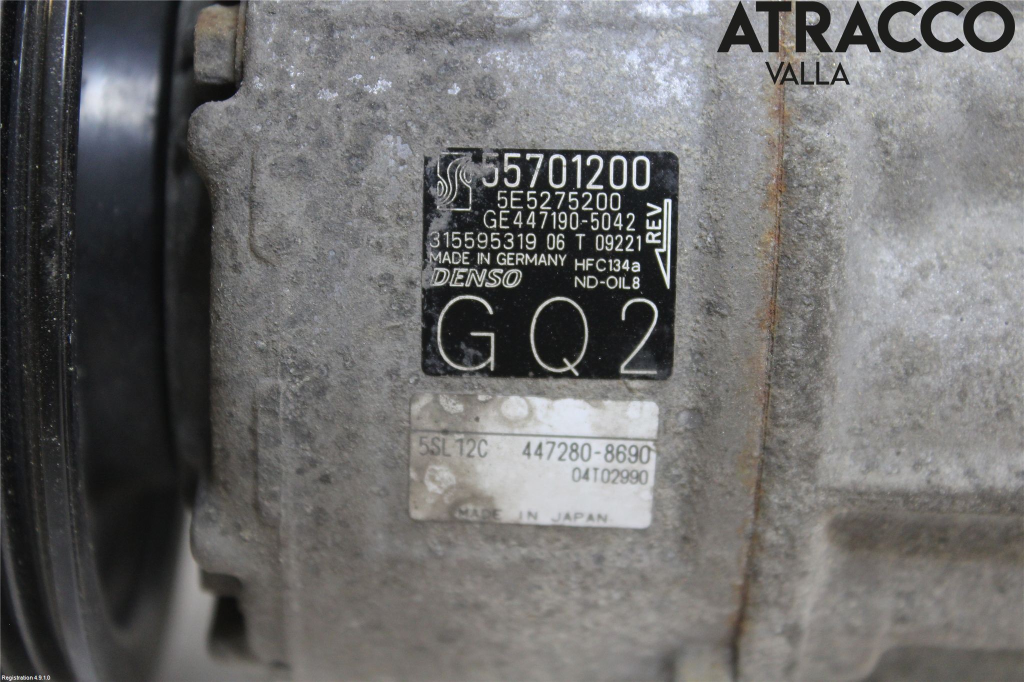 Opel CORSA E 15-19 Varme Ac Kompressor