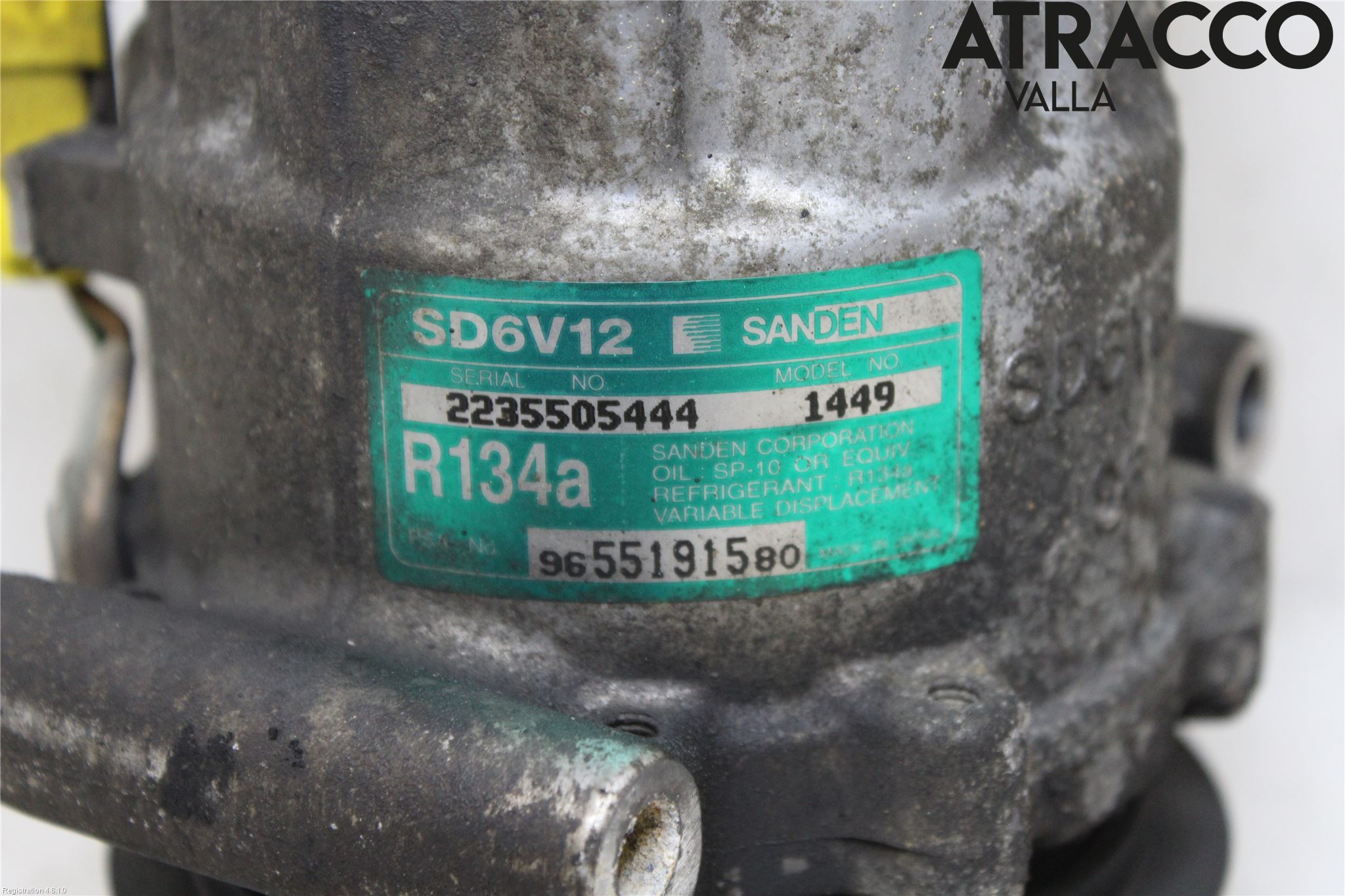 Peugeot 307     01-05 Varme Ac Kompressor