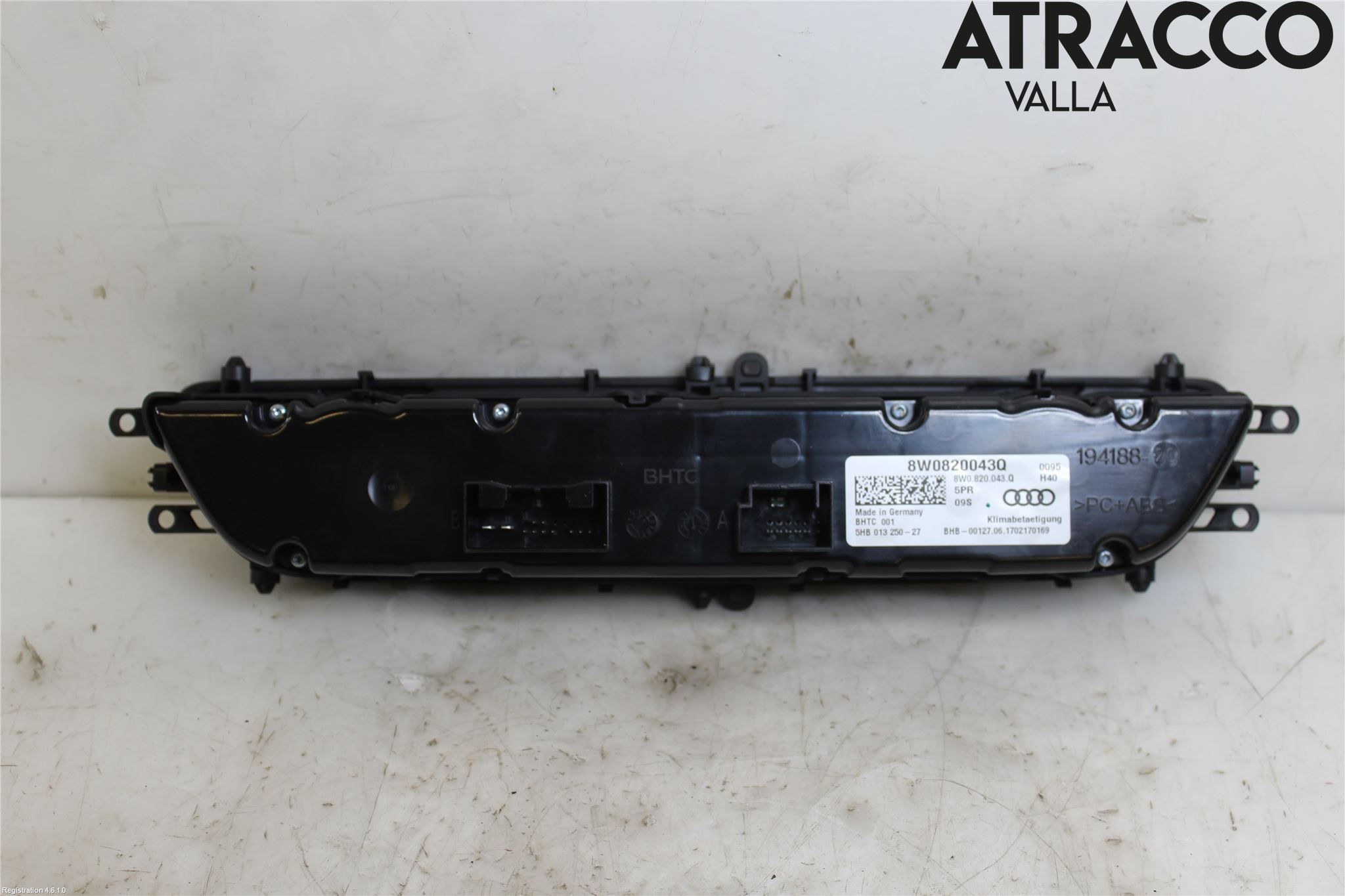 Audi A4/S4 B9 16-19 Varme Ac Betjening-Display