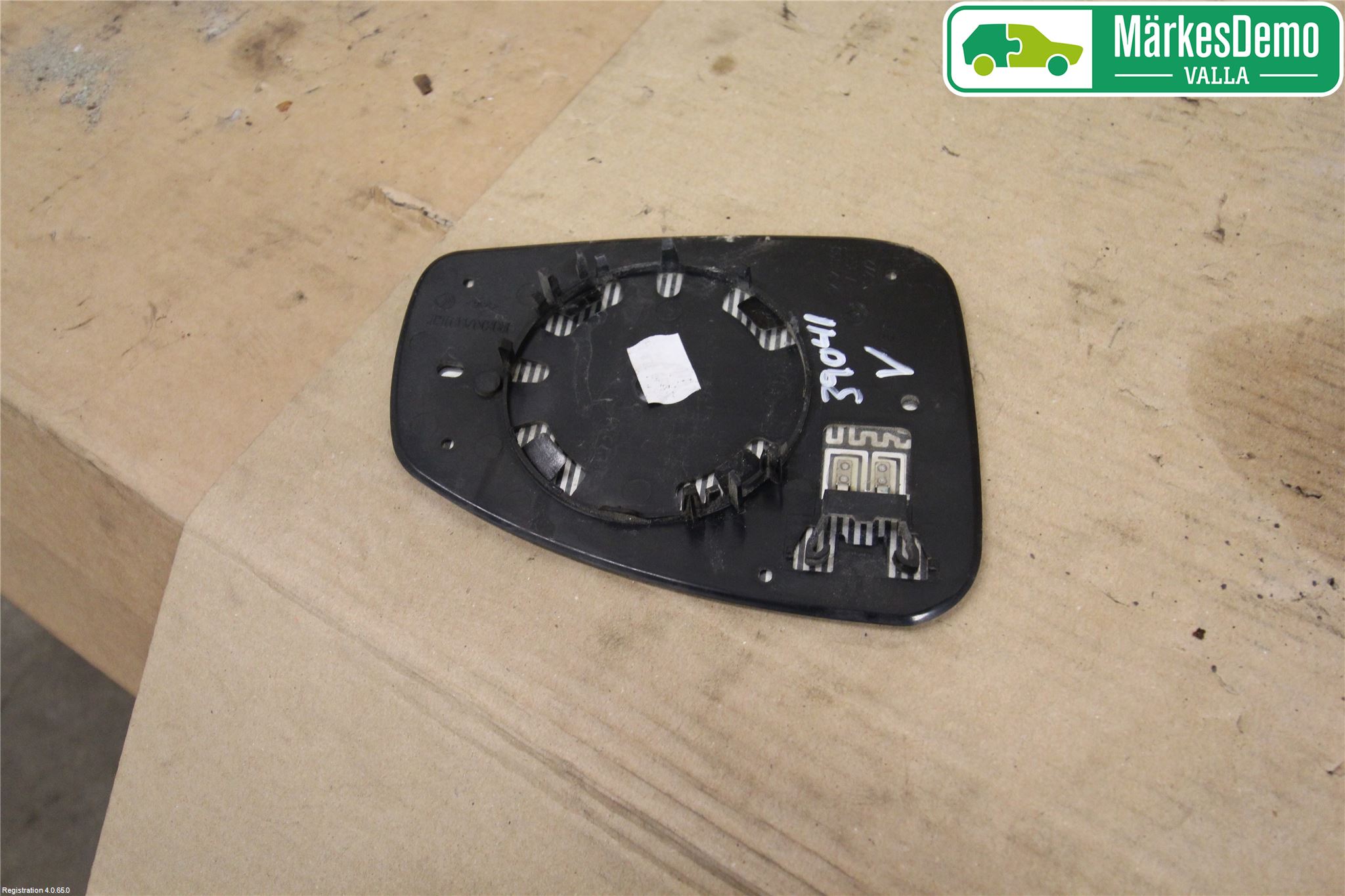Renault MEGANE III 09-15 Speil Glass V