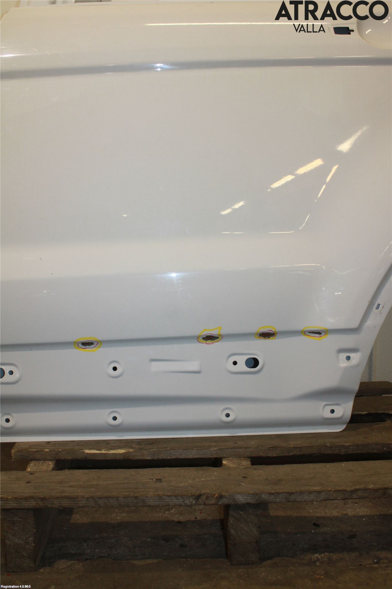 Landrover LAND ROVER RANGE ROVER EVOQUE (L538) 11-18 Dør 4D Bak Venstre