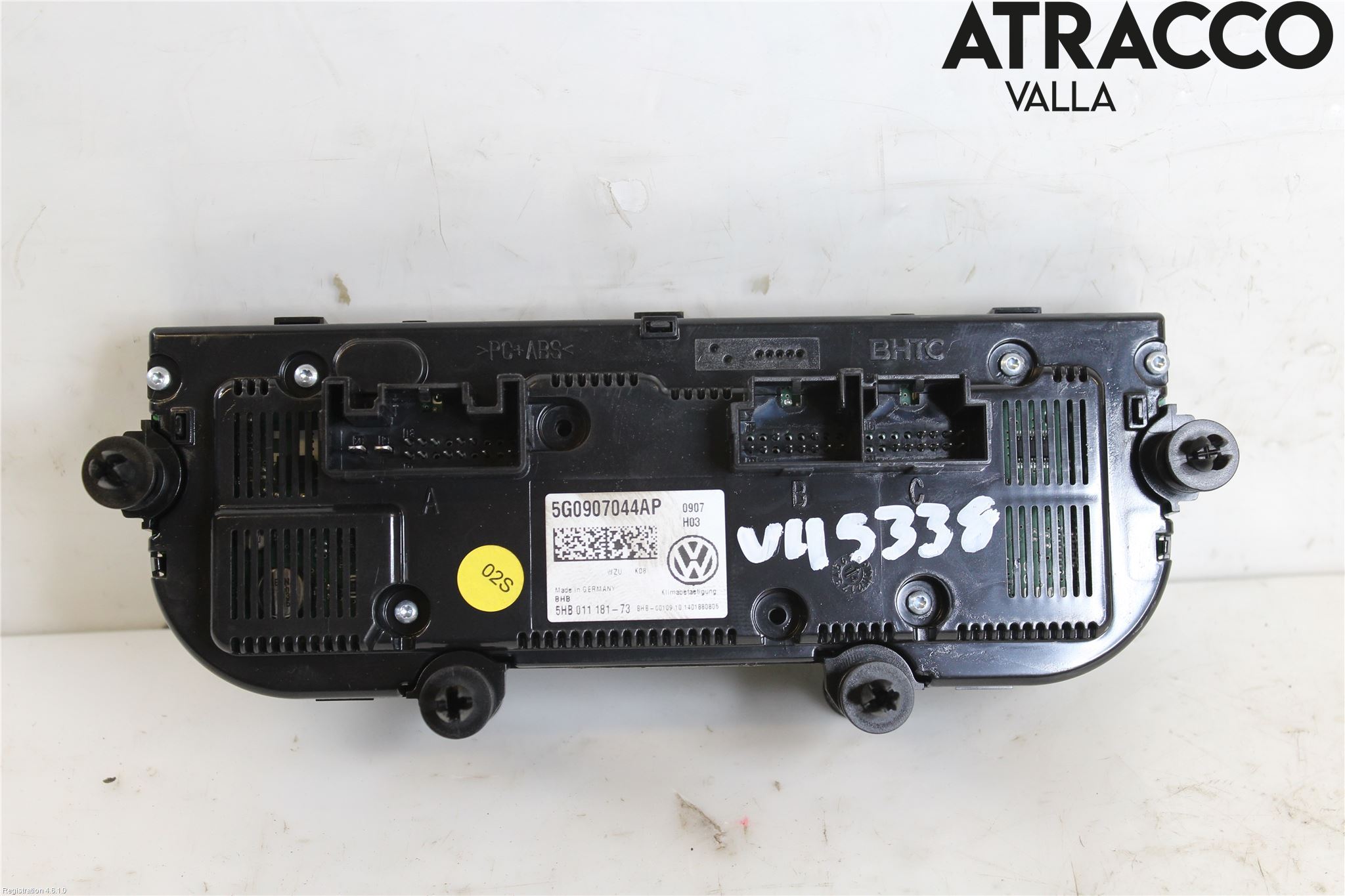 Volkswagen VW GOLF / E-GOLF VII 13-20 Varme Ac Betjening-Display