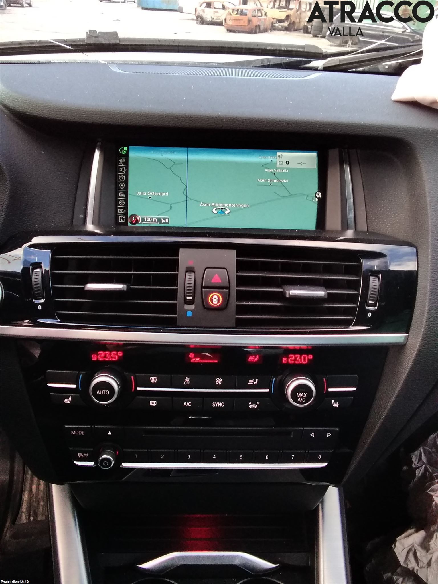 BMW X4 F26 14-18 Varme Ac Betjening-Display