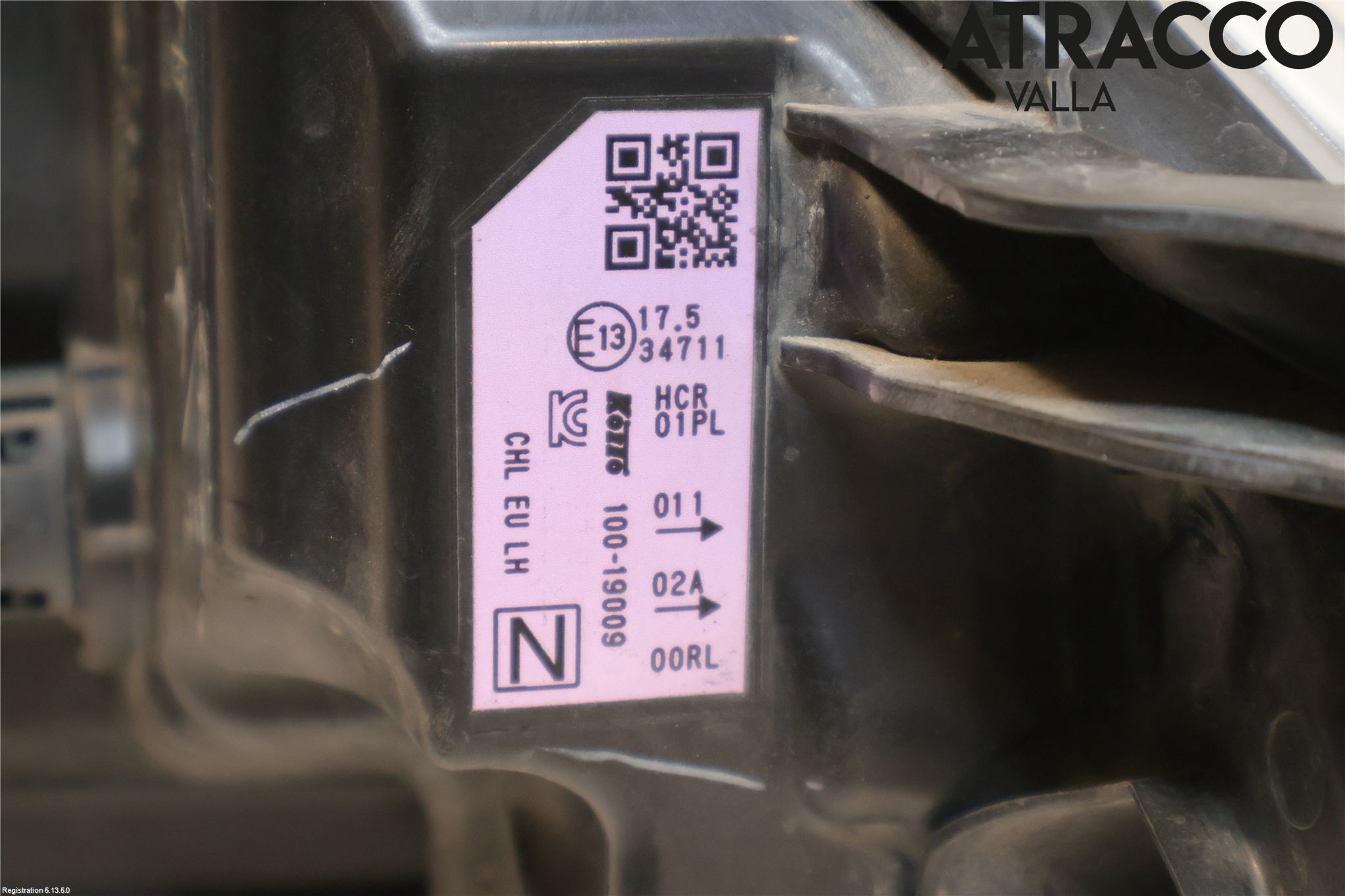 Nissan QASHQAI 17-21 Frontlykt Venstre