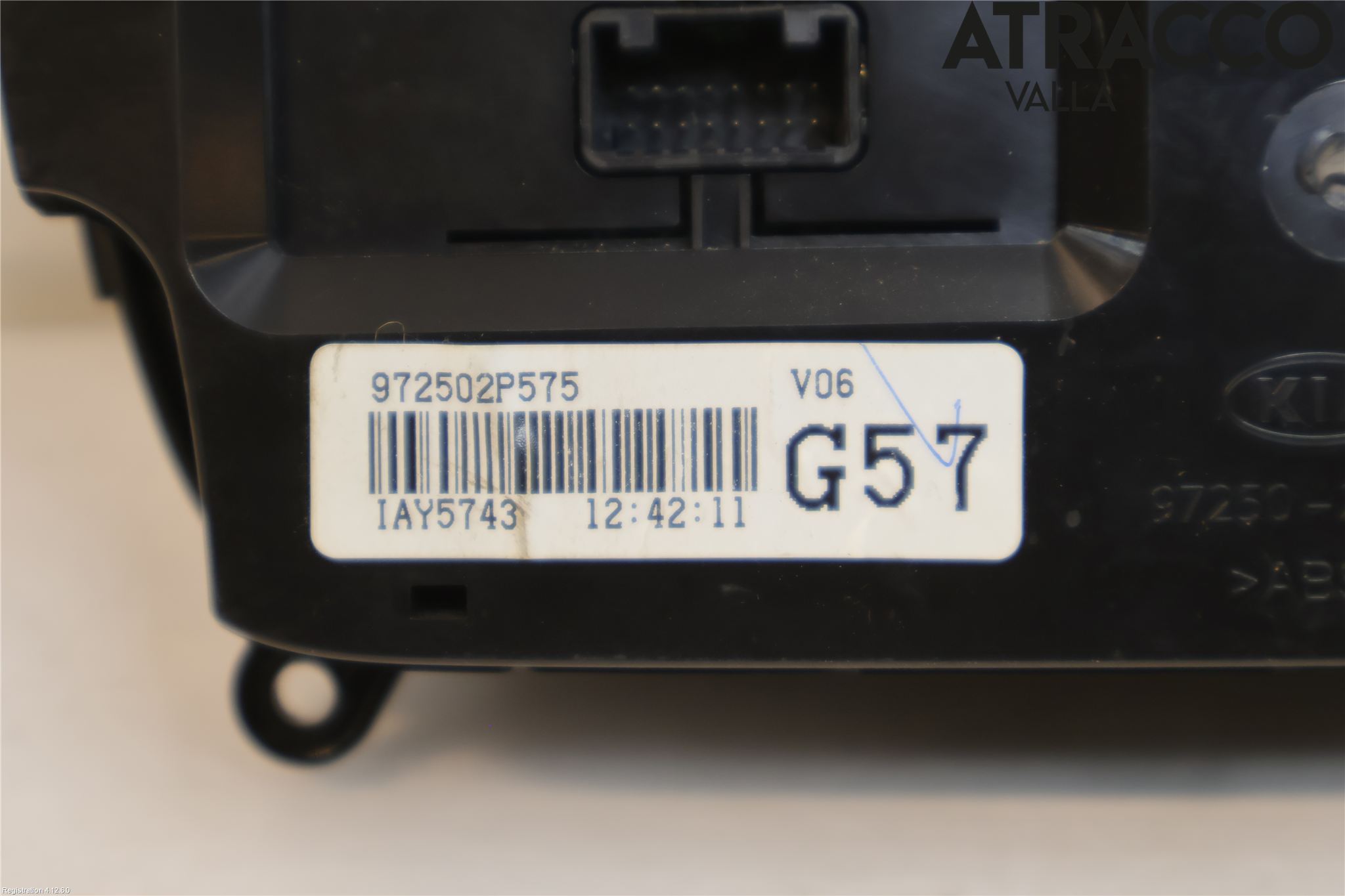Kia SORENTO 10-14 Varme Ac Betjening-Display