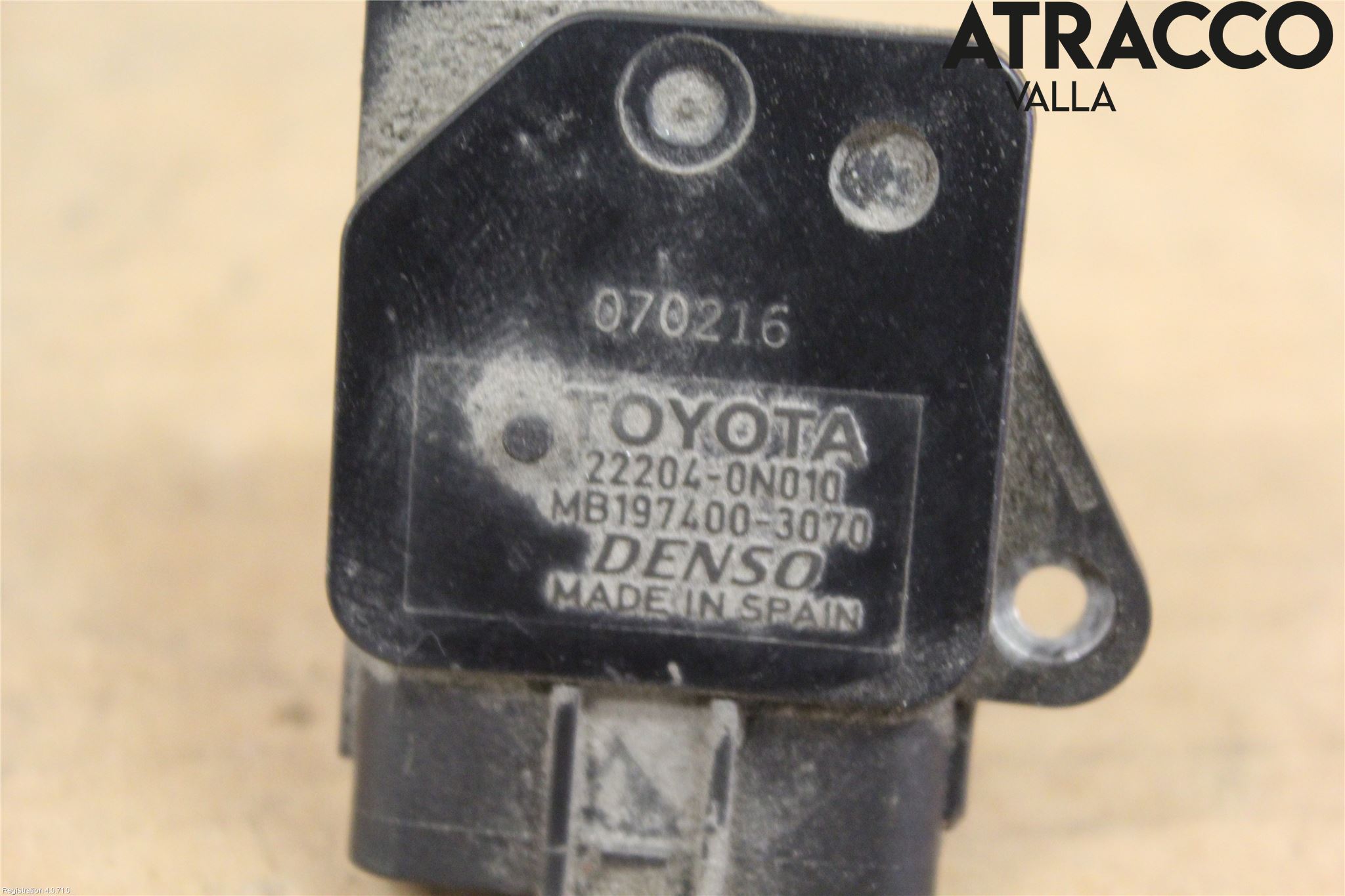 Toyota COROLLA VERSO 04-07 Inns Luftmassemåler
