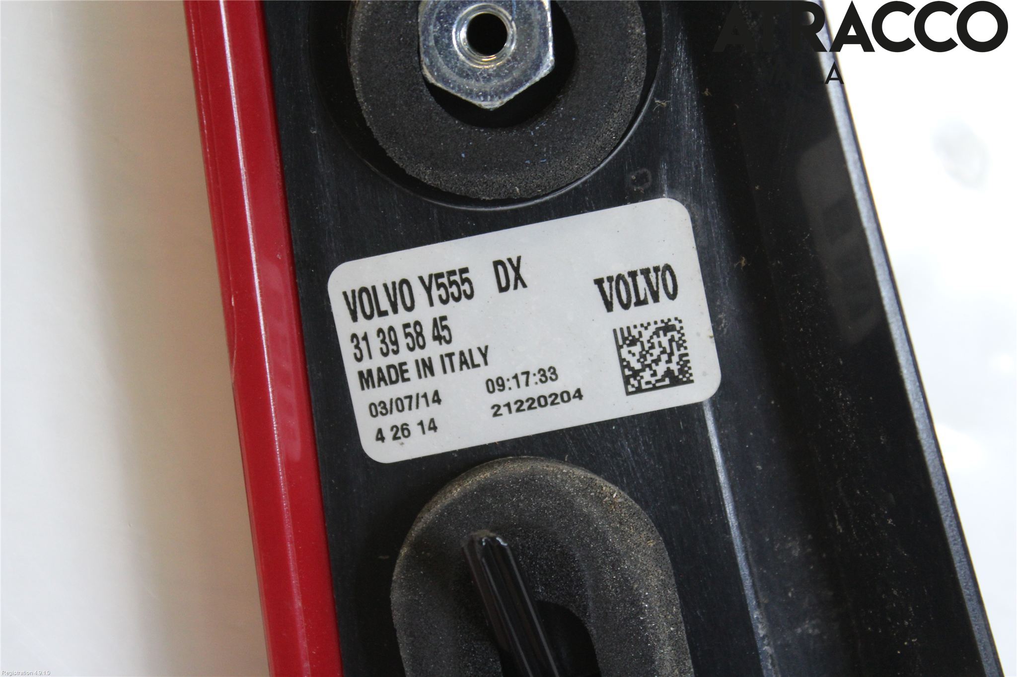 Volvo V40 12-19 Baklykt Høyre