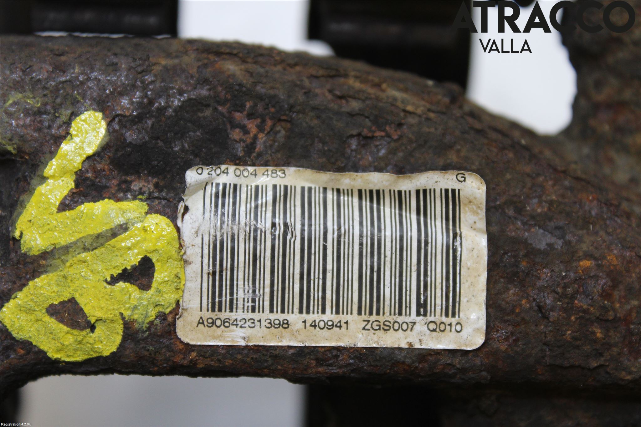 Mercedes-Benz MB SPRINTER (W906) 06-18 Bremsecaliper Bak Venstre