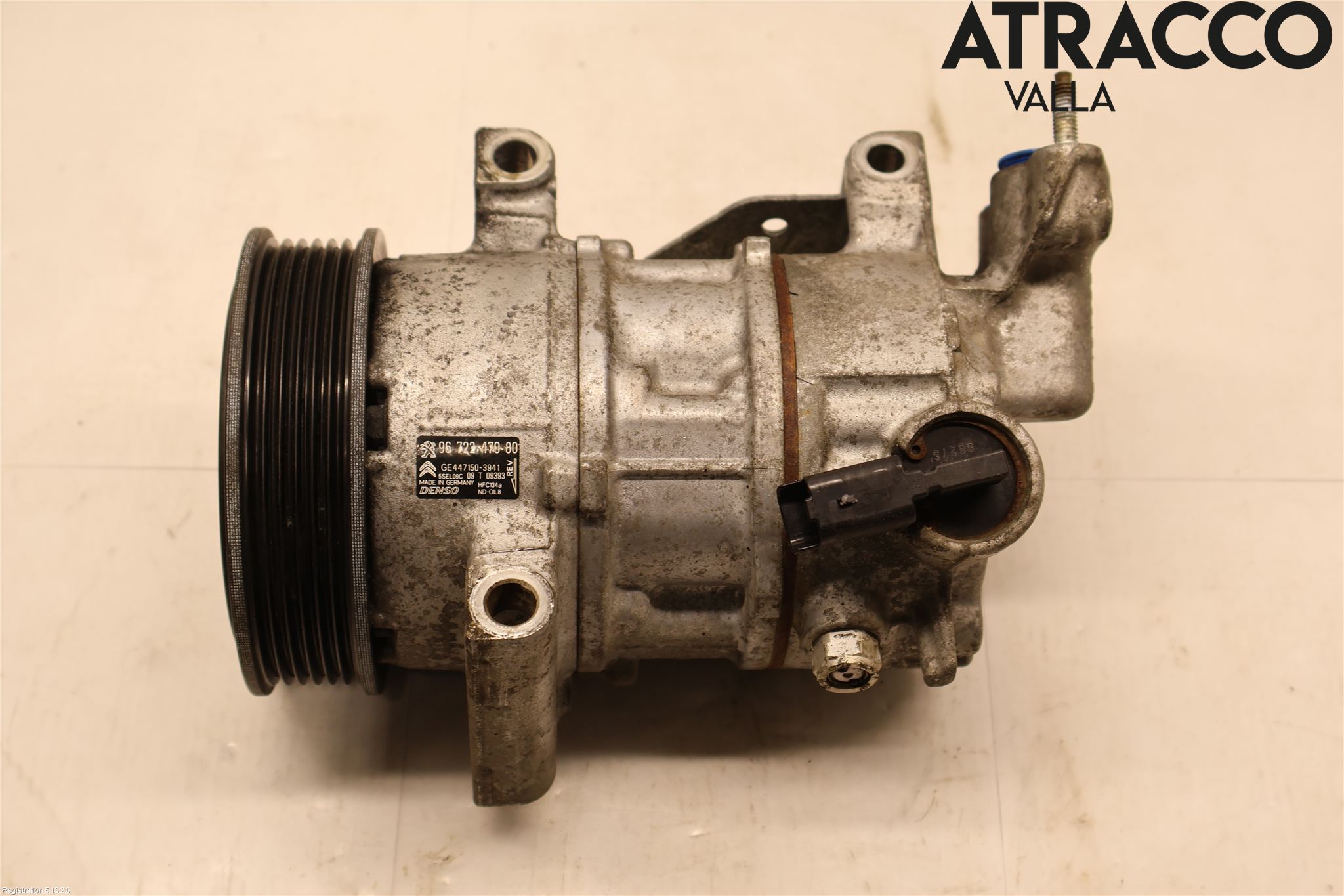 Peugeot 2008 13-20 Varme Ac Kompressor