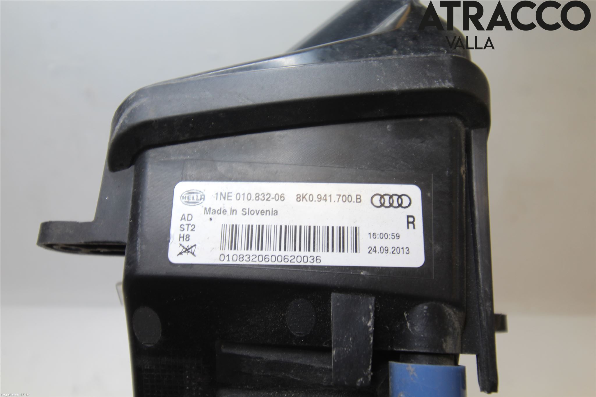 Audi A4 12-15 Frontlykt-Kurve-Tåkelys