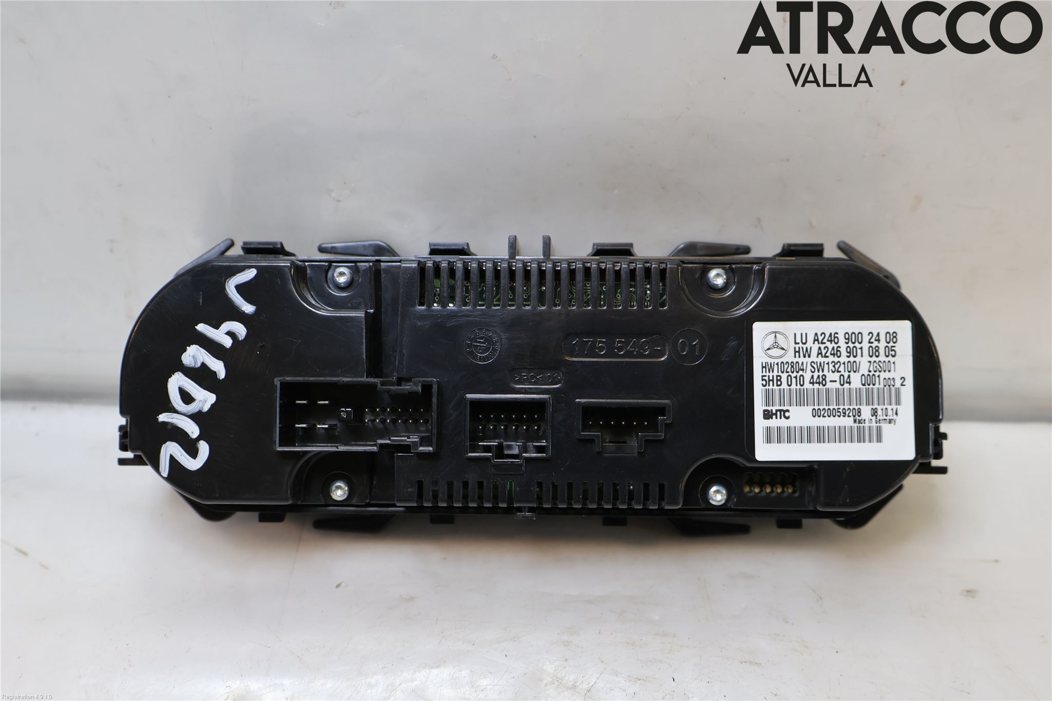 Mercedes-Benz MB CLA-KLASS (C117/X117) 13-19 Varme Ac Betjening-Display