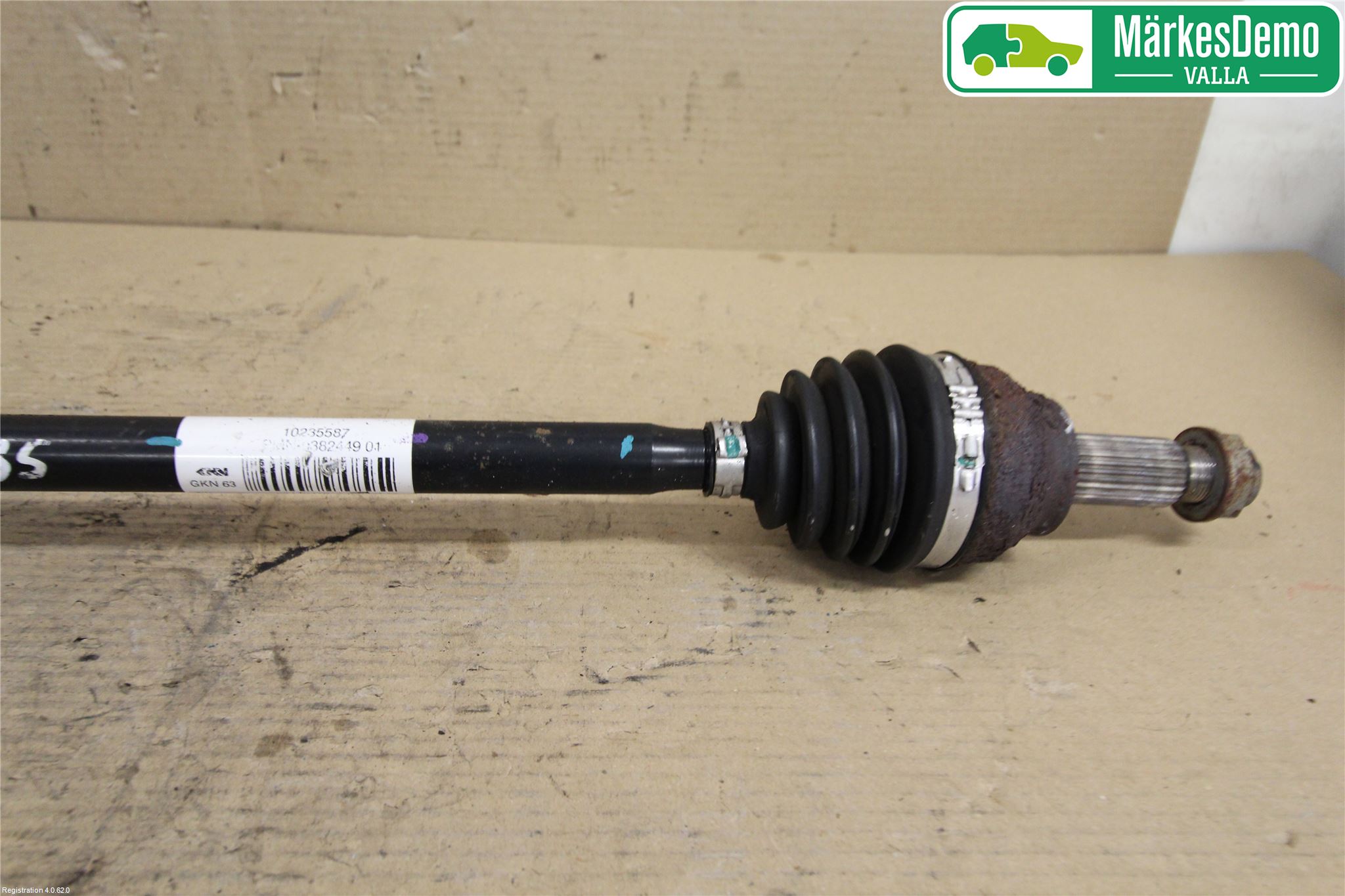 Mini COUNTRYMAN R60 11-16 Drivaksel Bak Kompl Venstre