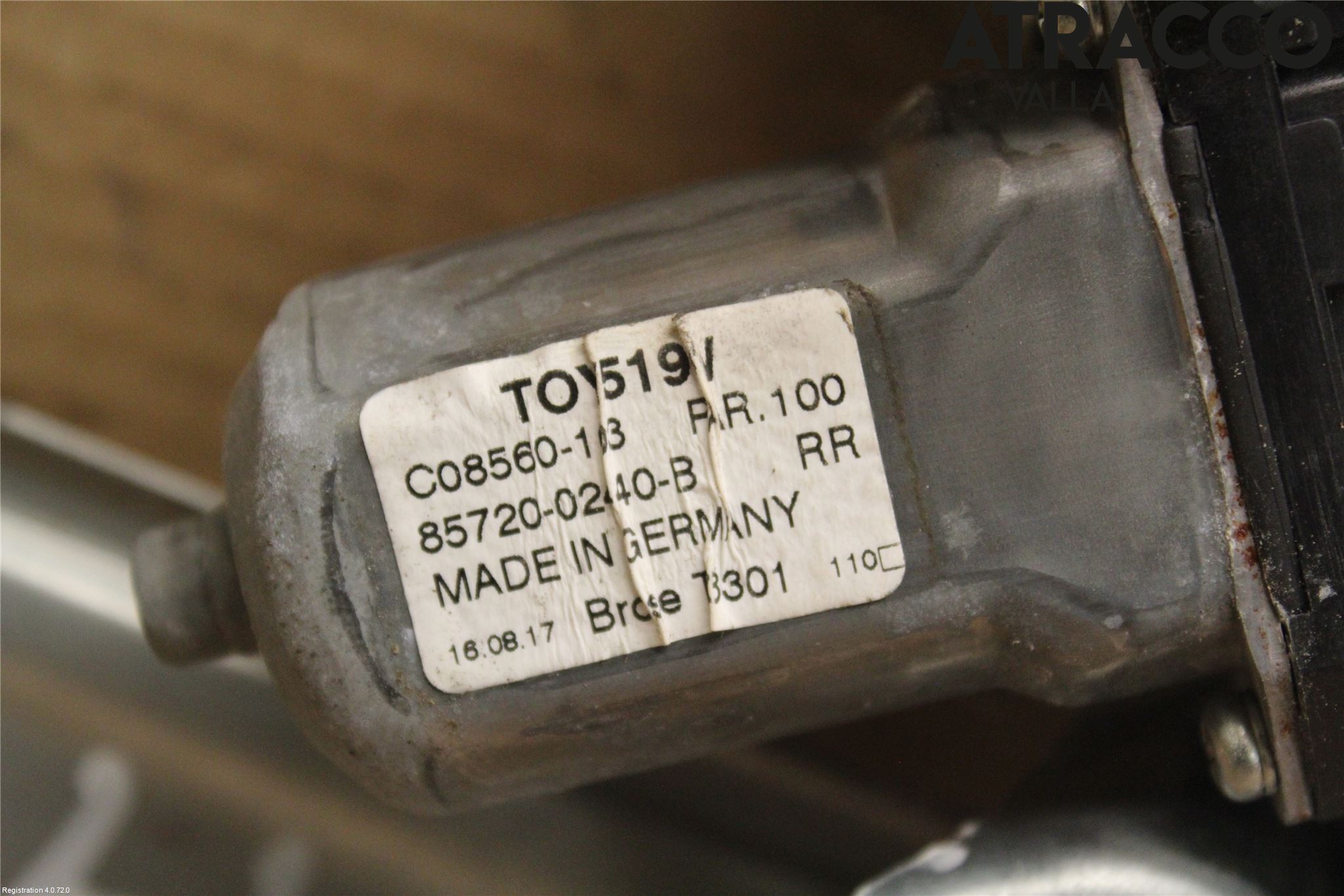 Toyota AURIS 13-19 Vindusheis El Komp