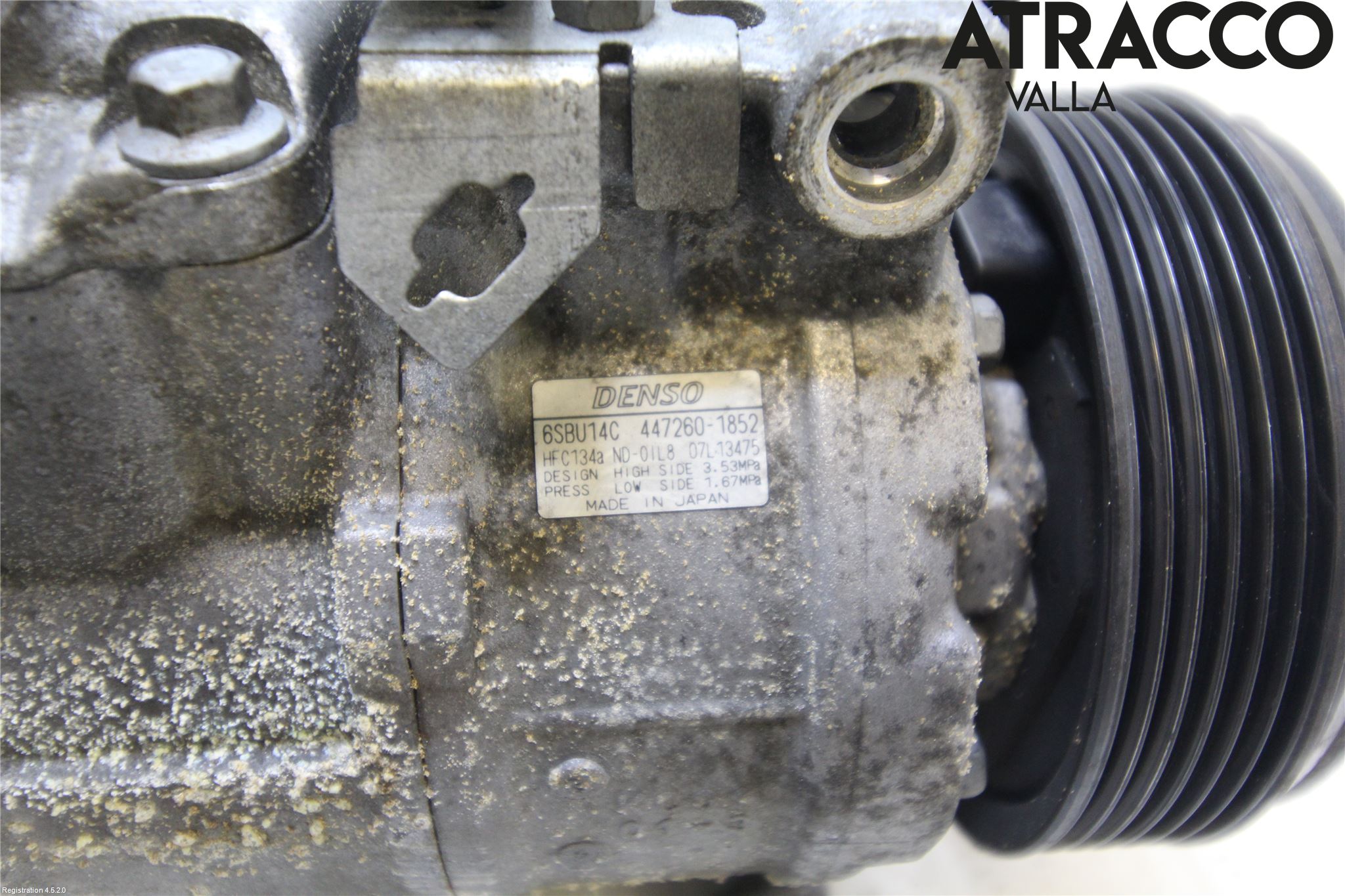 BMW 5 E60/61 Sed/Tou 02-10 Varme Ac Kompressor