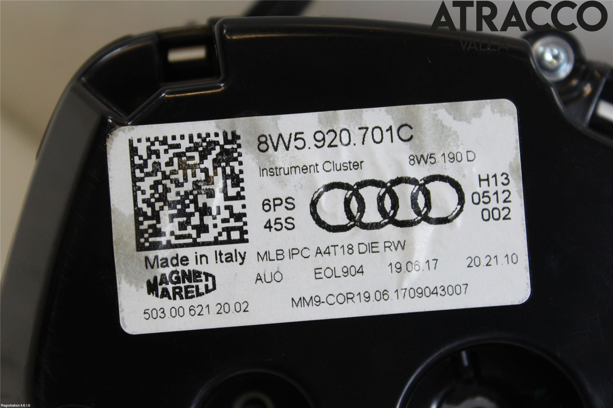 Audi A4/S4 B9 16-19 Instr Kombinert