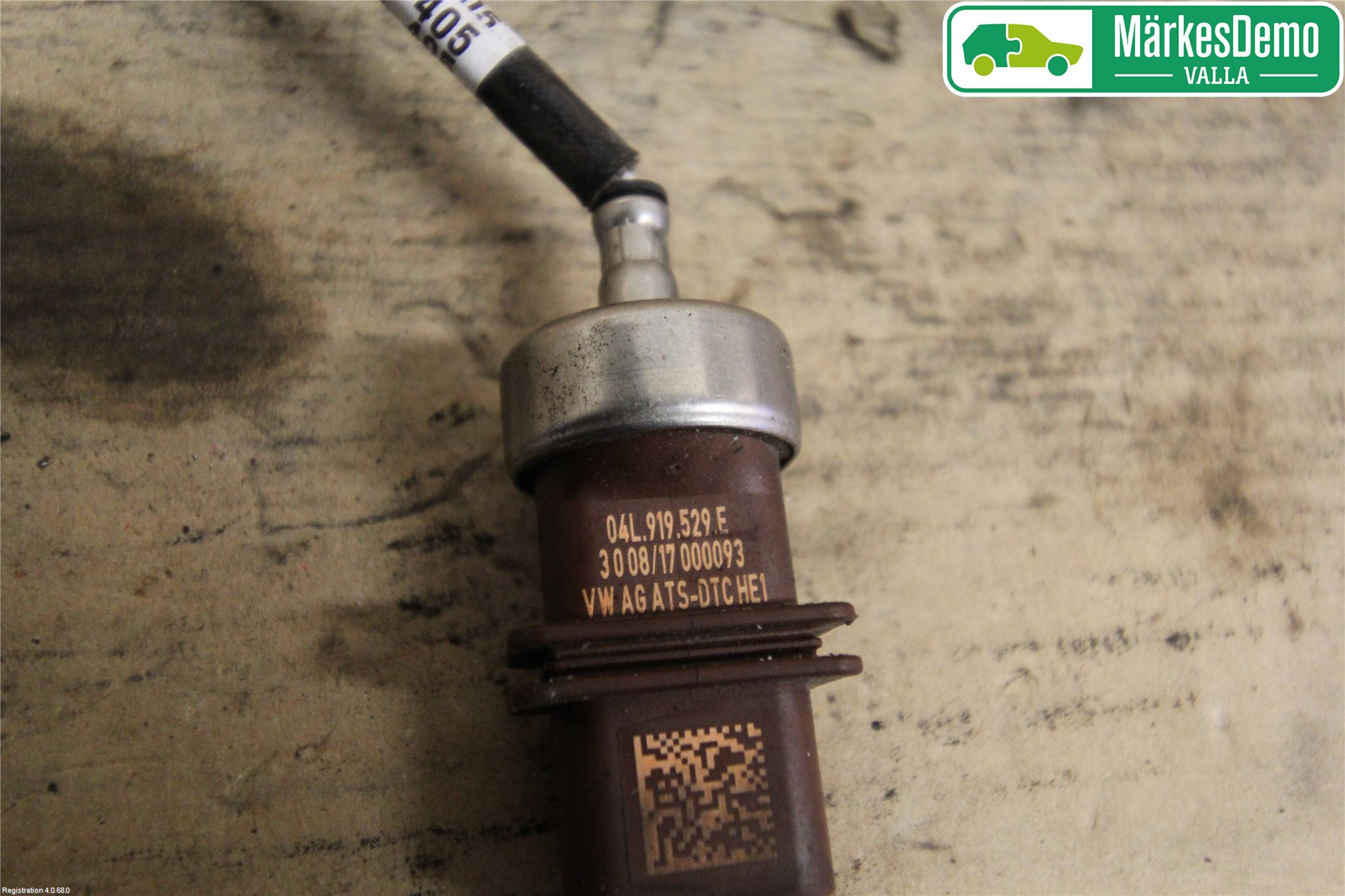 Audi A5 17- Sensor Temp-Trykk Avgass