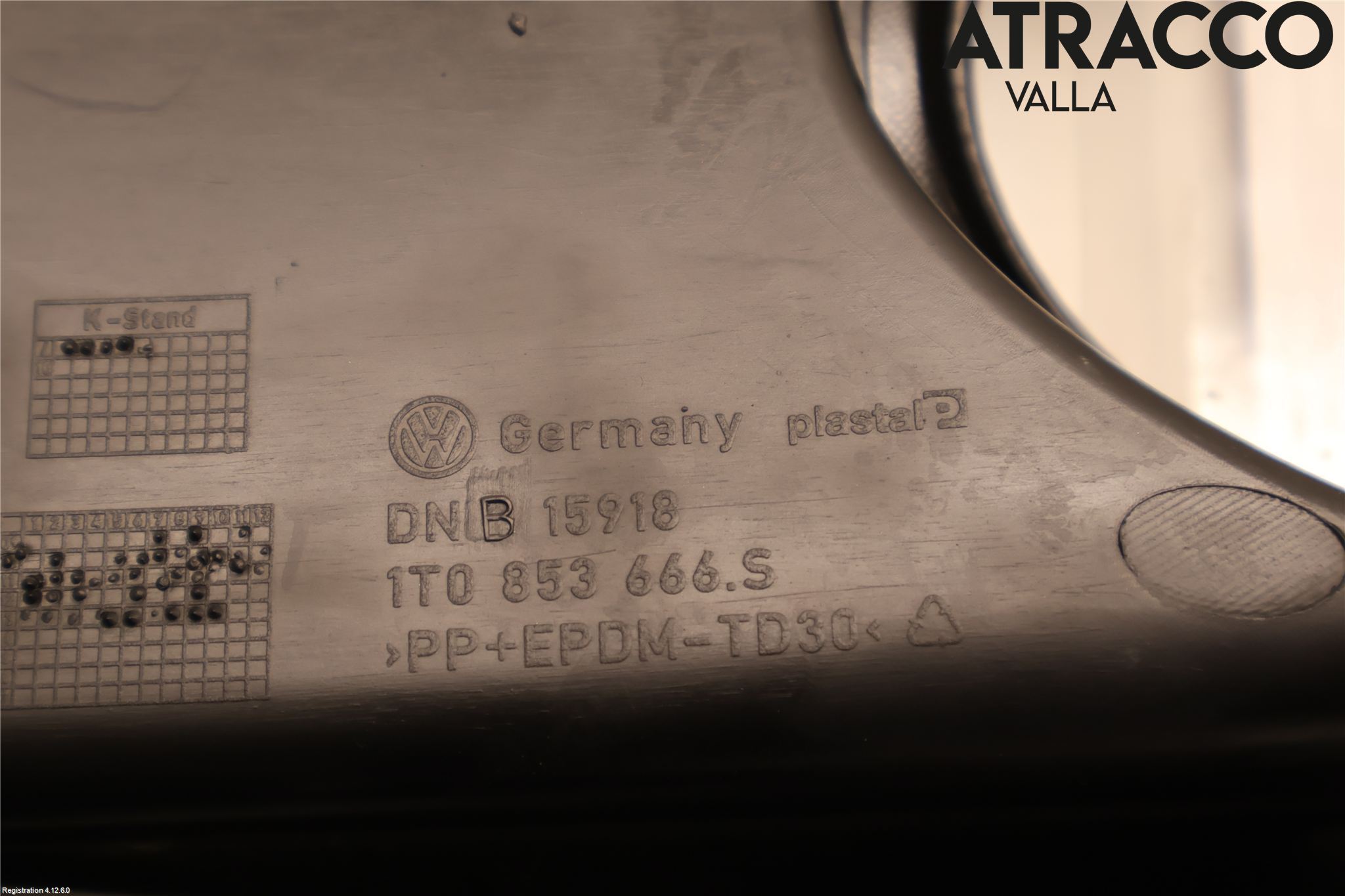 Volkswagen VW CADDY 11-15 Frontlykt Kurve-Tåkelys Ramme