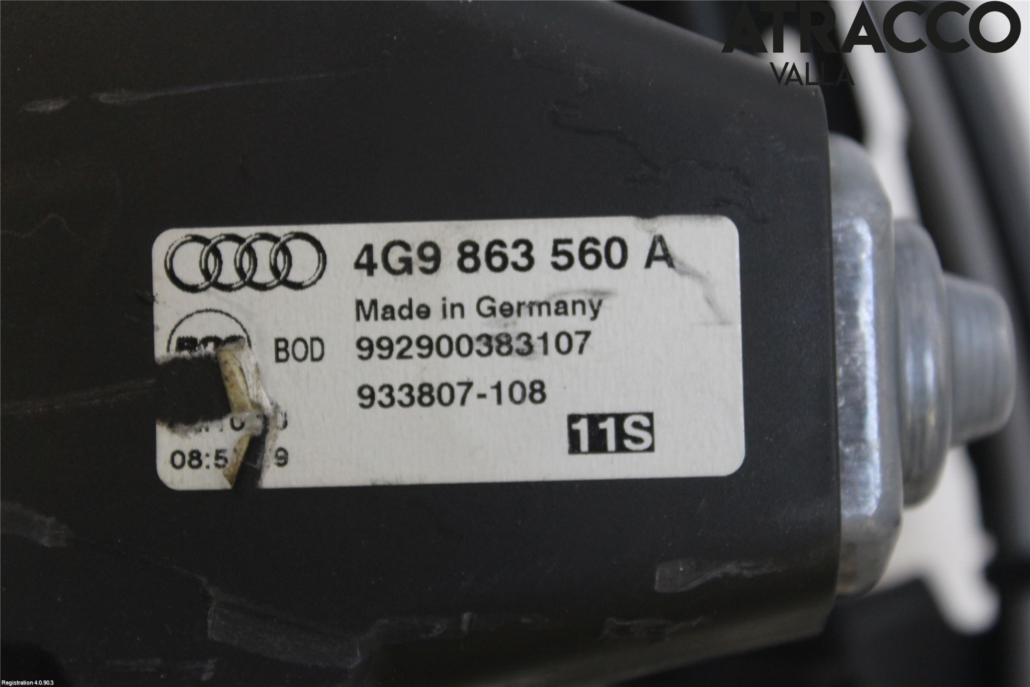Audi A6 ALLROAD 12-18 Innr Innsyn Beskytelse Stv