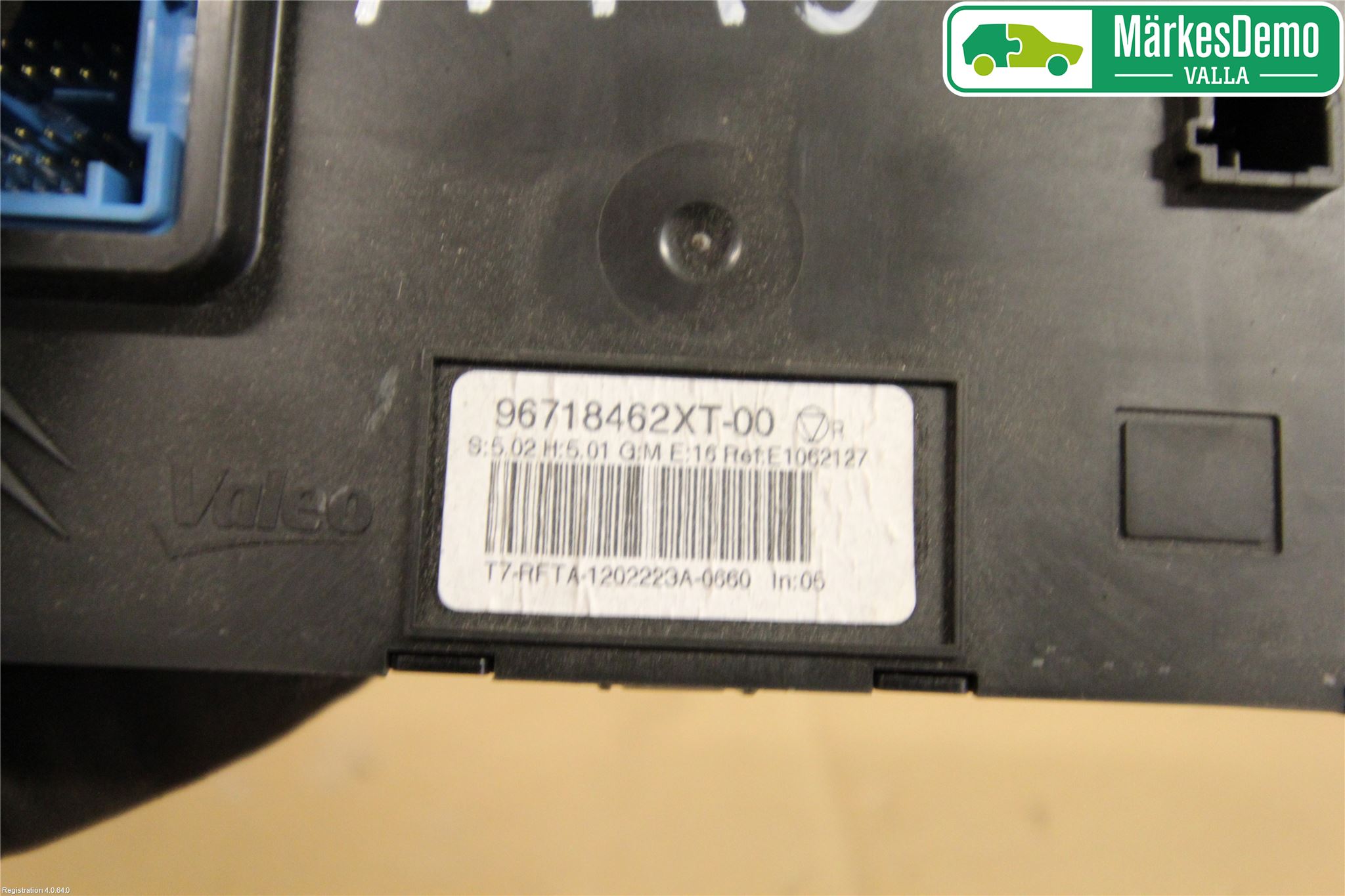 Peugeot 308 08-13 Varme Ac Betjening-Display