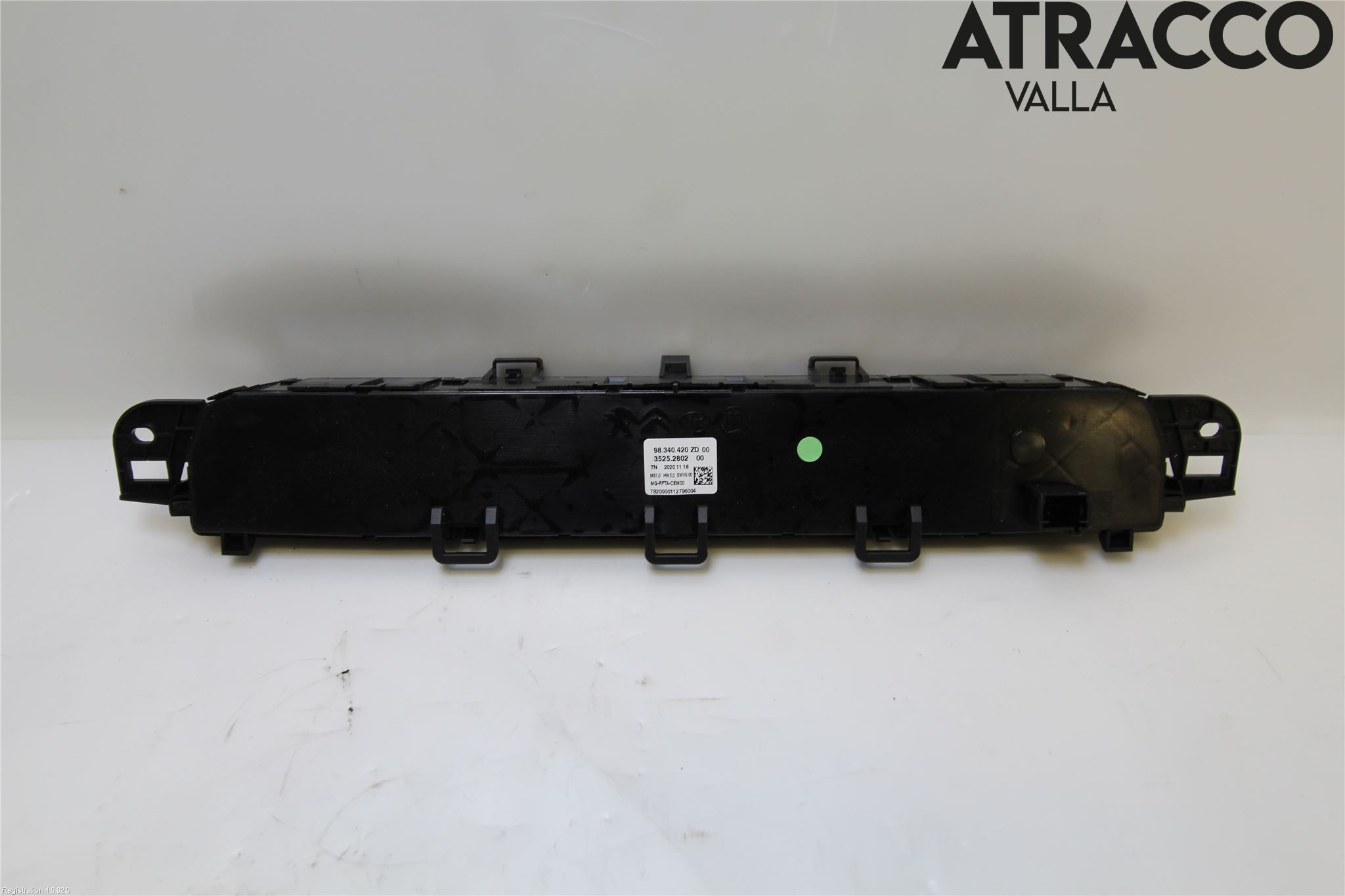 Peugeot PARTNER/E-PARTNER 19- Varme Ac Betjening-Display