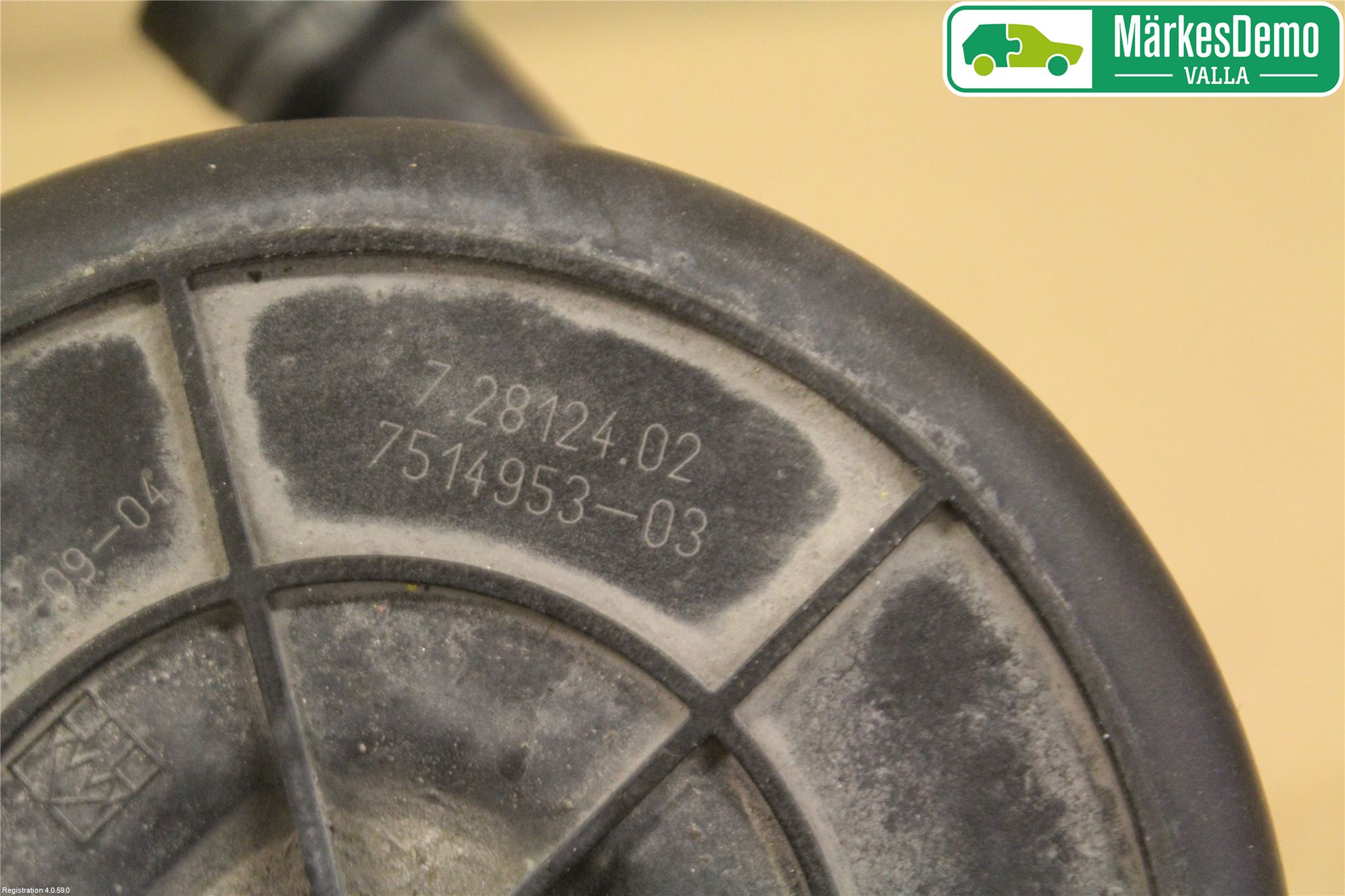 BMW 5 E60/61 Sed/Tou 02-10 Luftpumpe - Eksosrensing