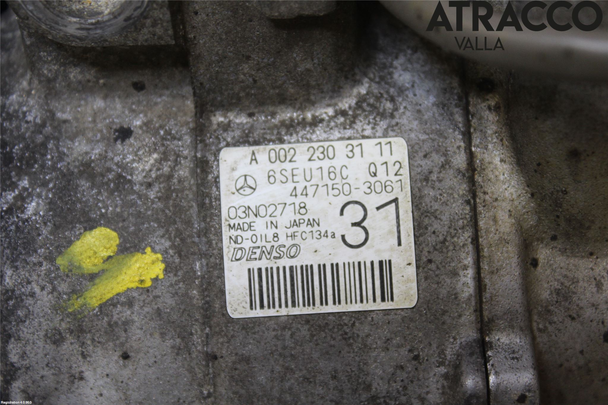 Mercedes-Benz MB E-KLASS (W212) 09-16 Varme Ac Kompressor